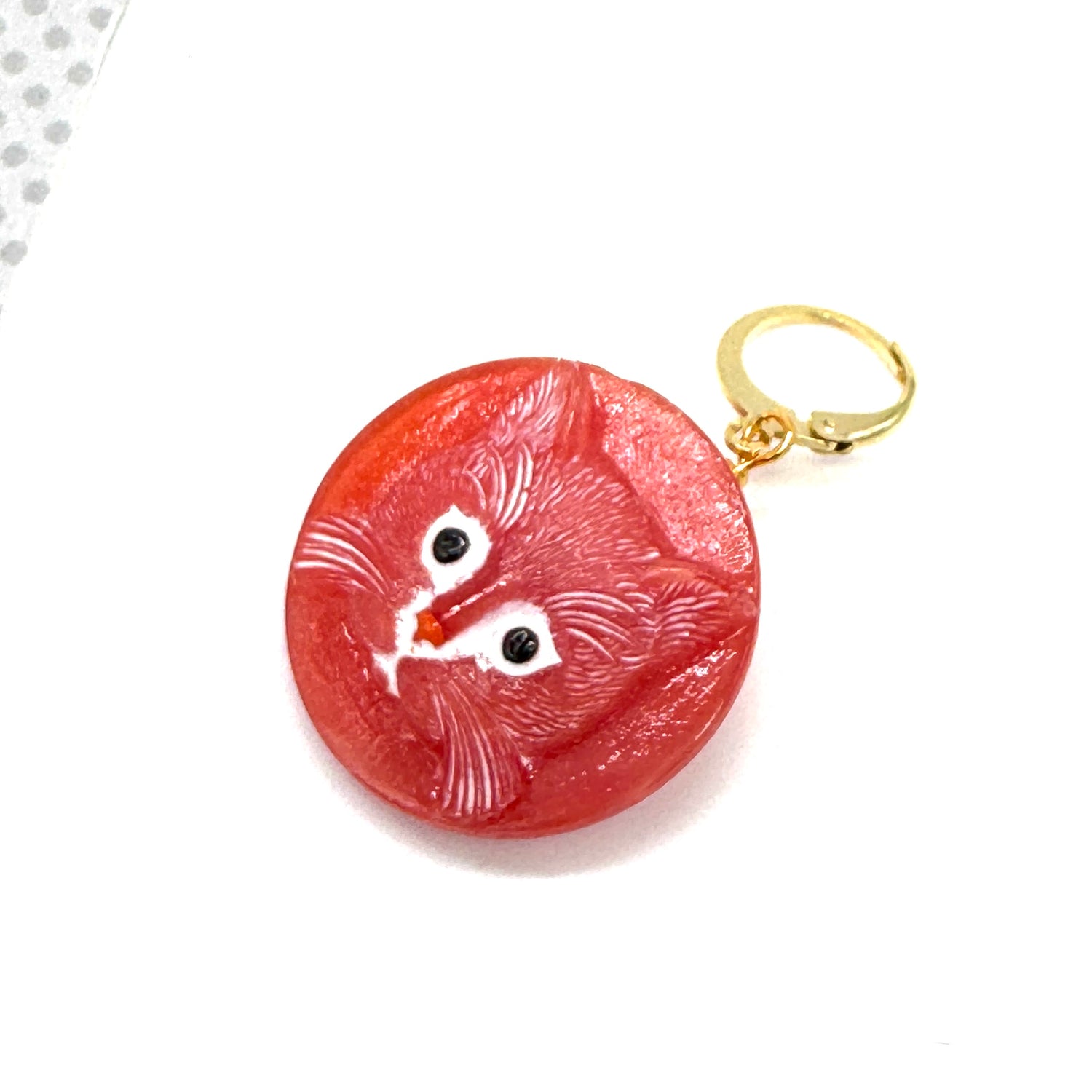 Cat Lady Charms! Vintage Glass Cats!