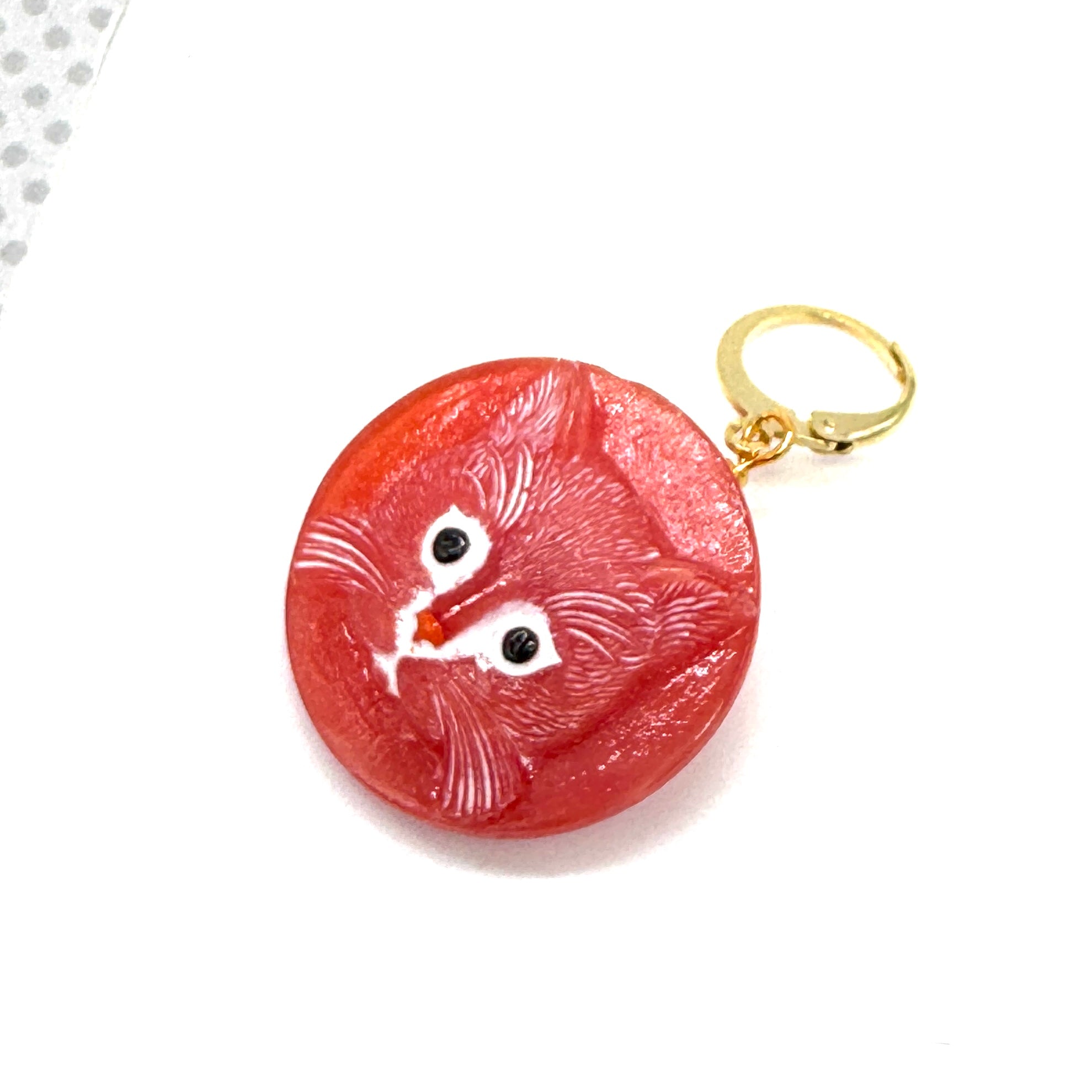 Cat Lady Charms! Vintage Glass Cats!