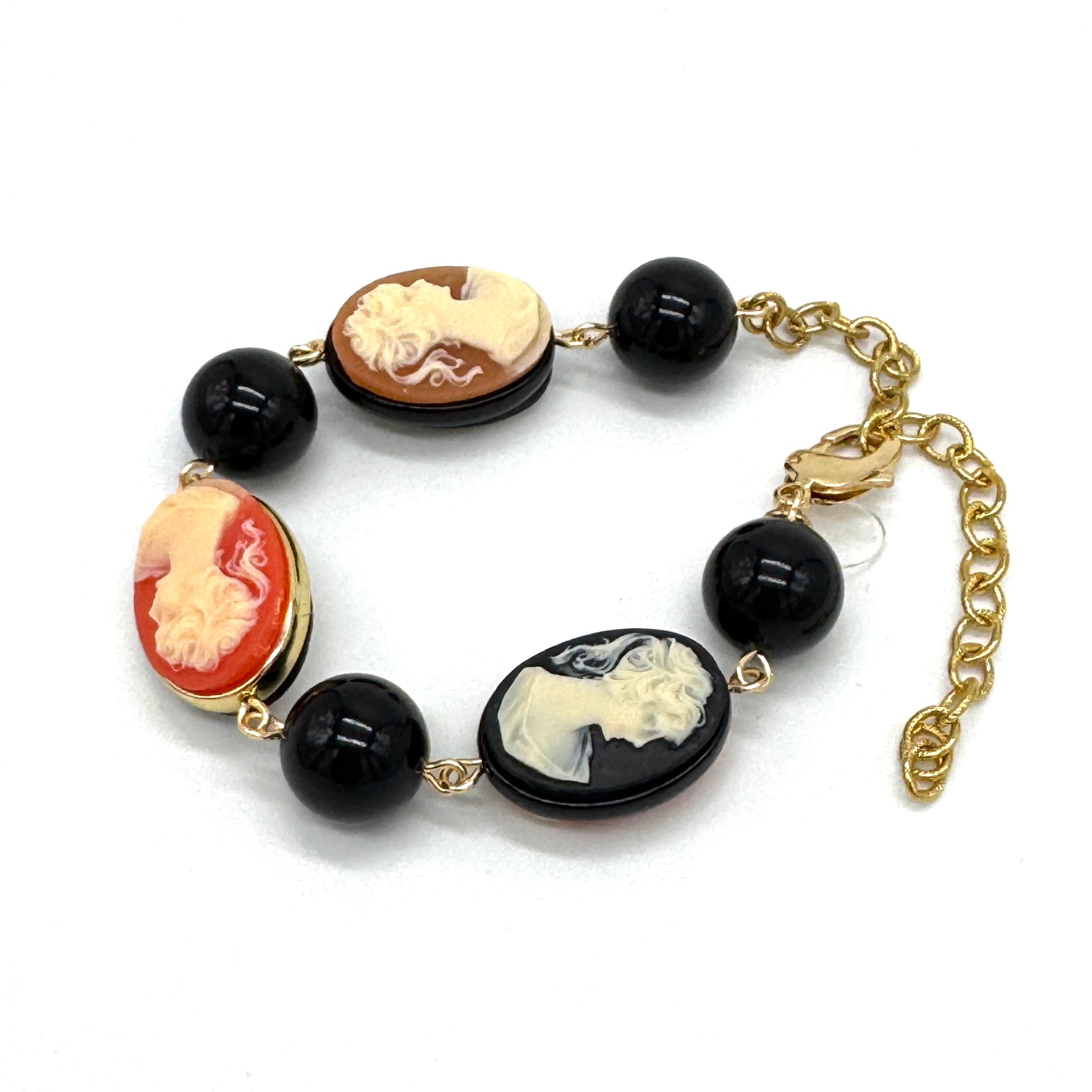 Cameo Noir Bracelet
