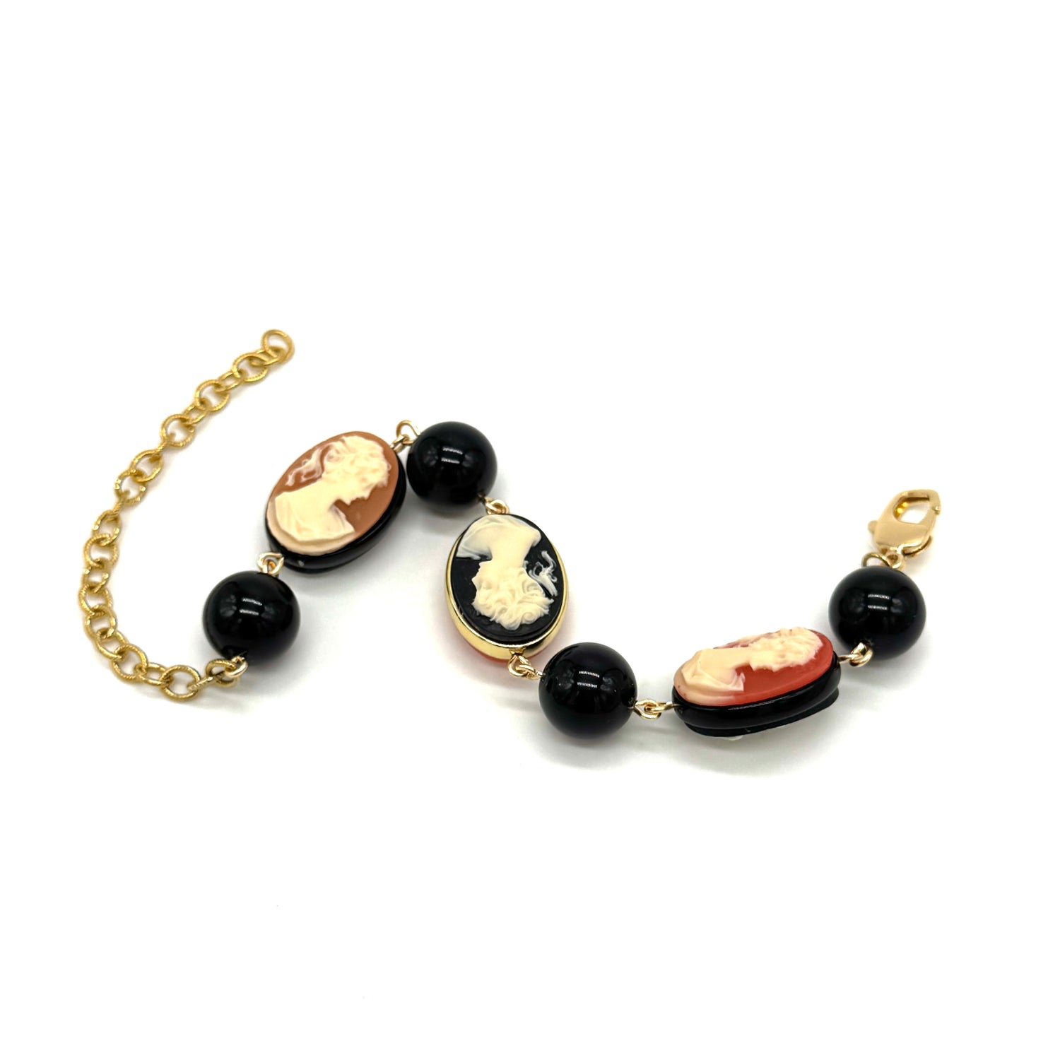 Cameo Noir Bracelet