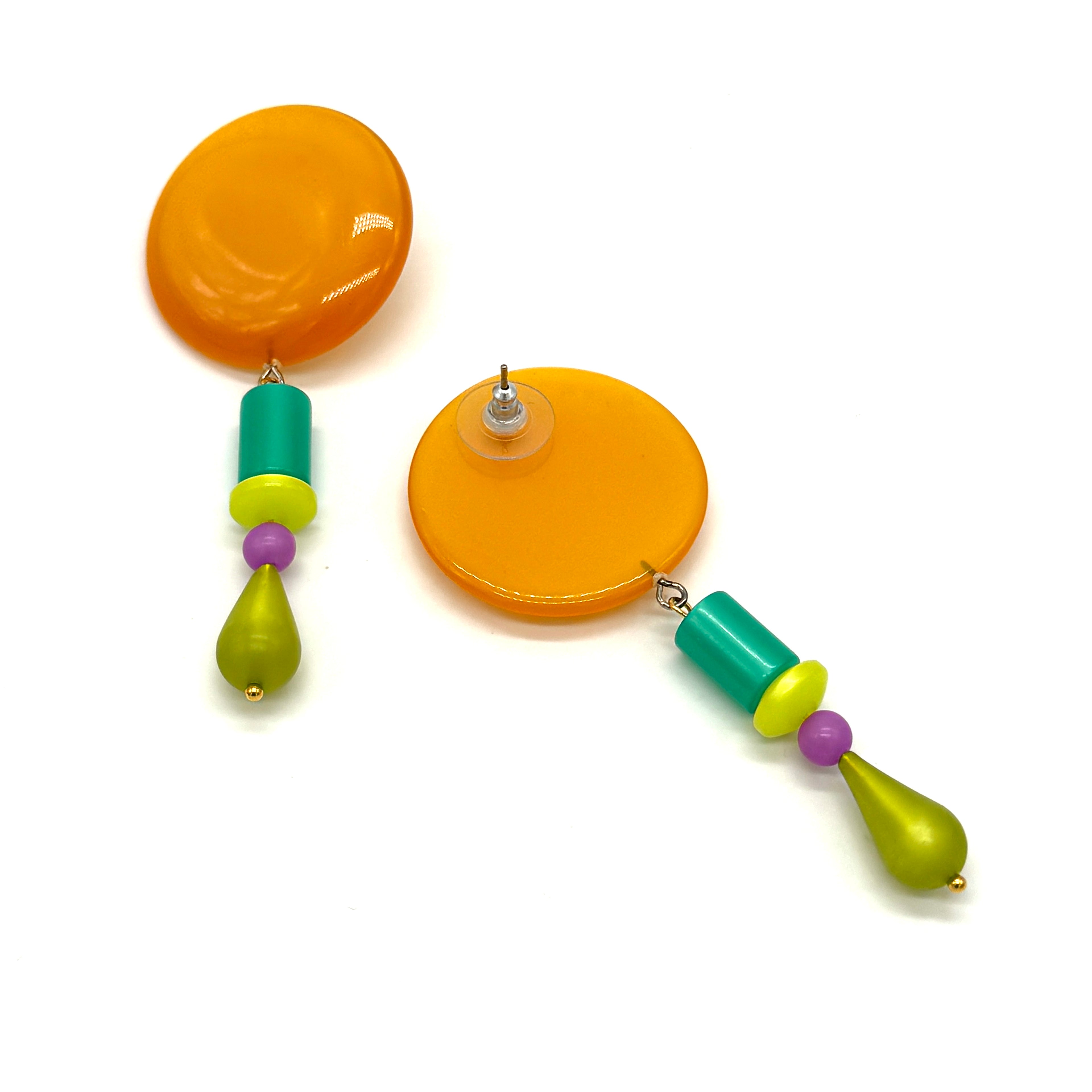 Solar Glow Drop Earrings