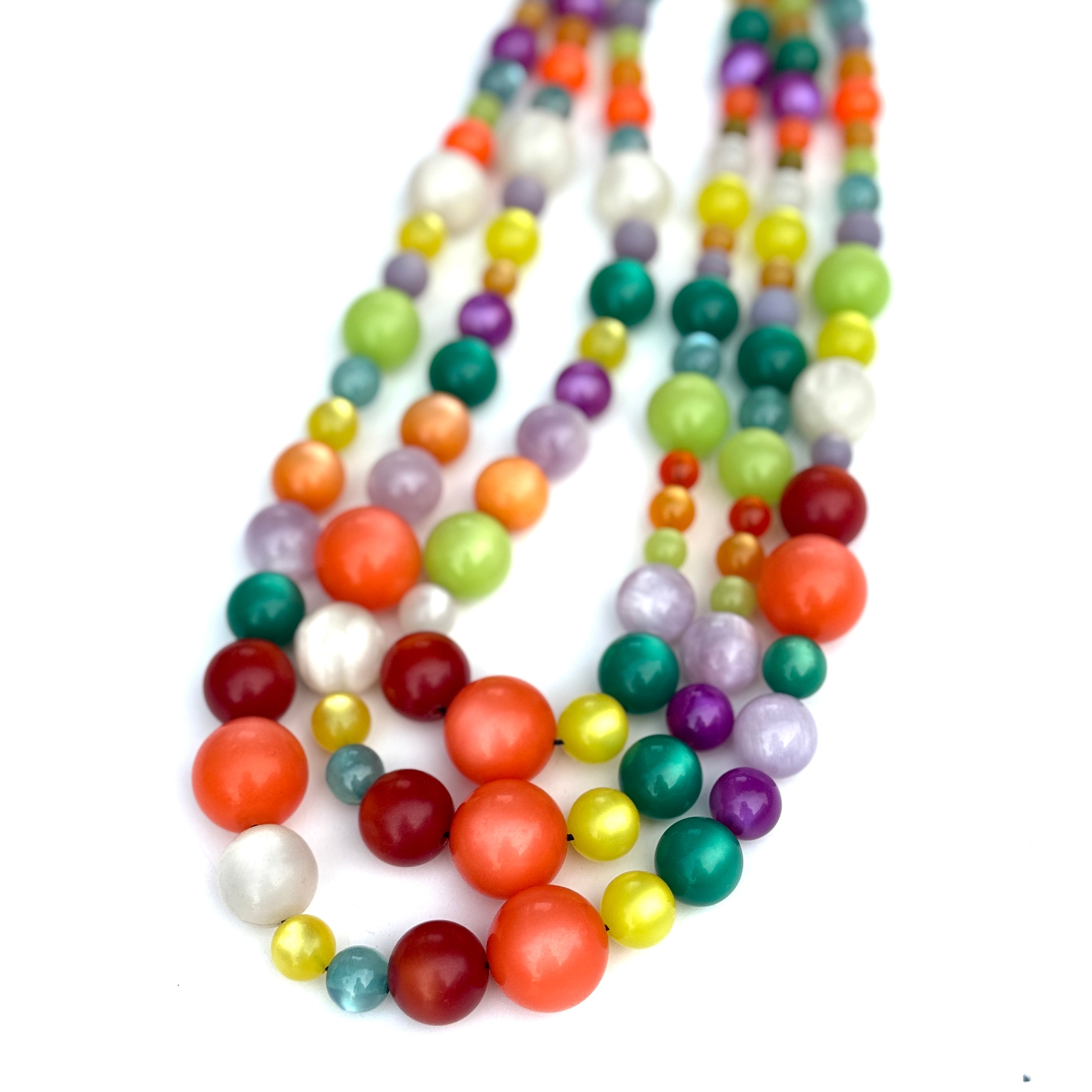 Moonfruit Glow Stretch Bauble Necklace