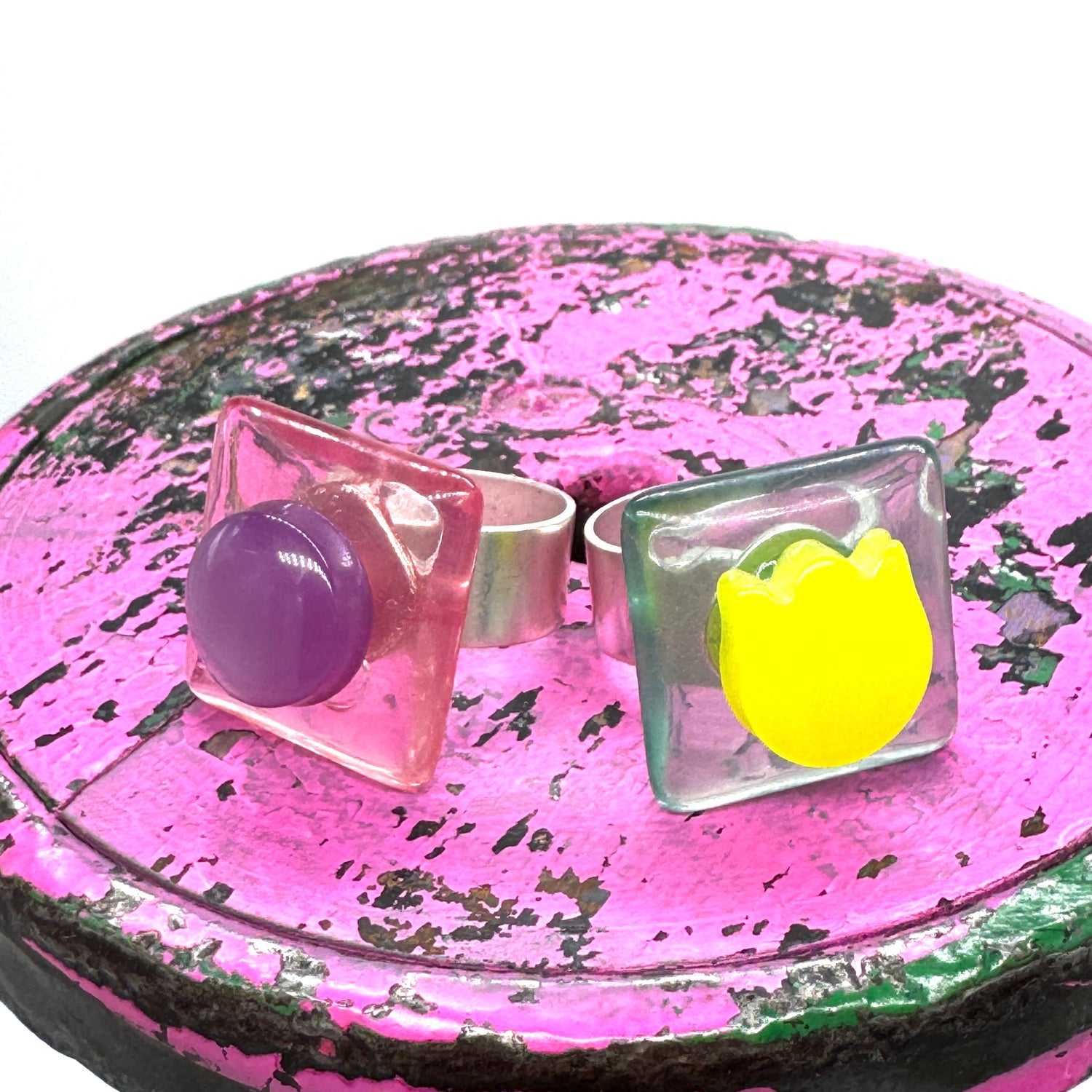 Double Take Moonglow Ring