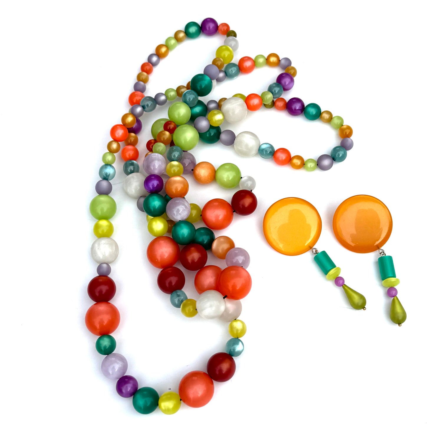Moonfruit Glow Stretch Bauble Necklace