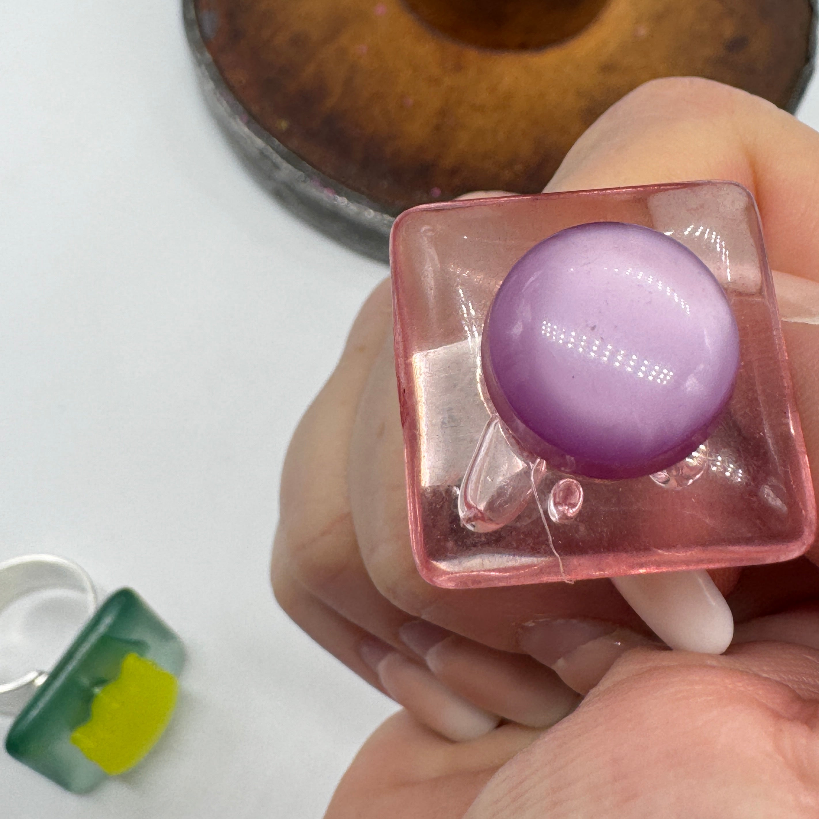 Double Take Moonglow Ring