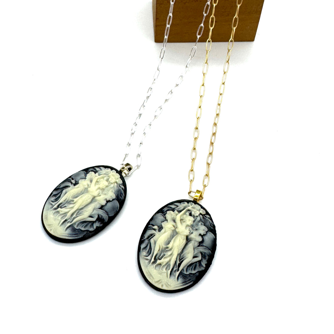Three Graces Cameo Necklace