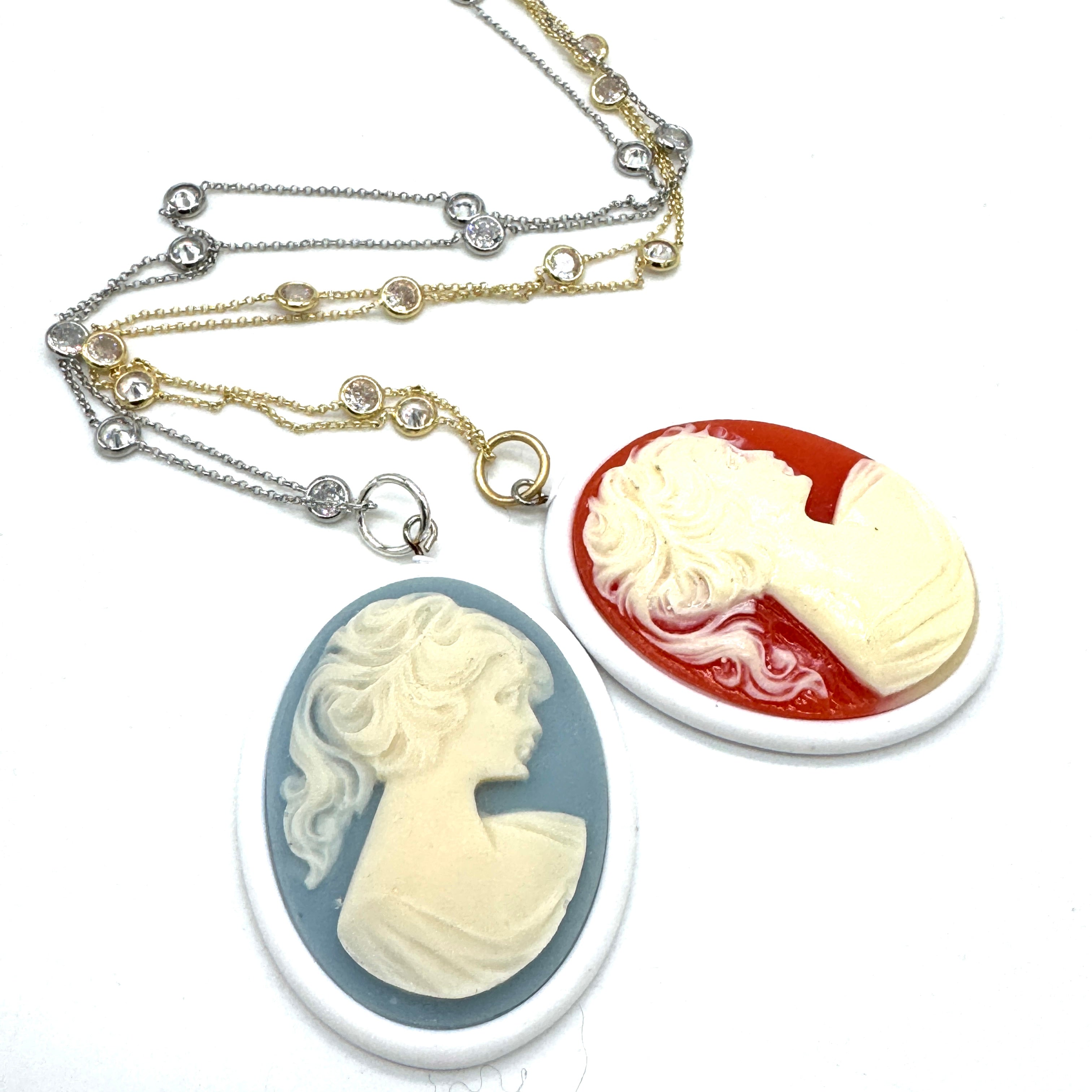 Old Soul Cameo Necklace