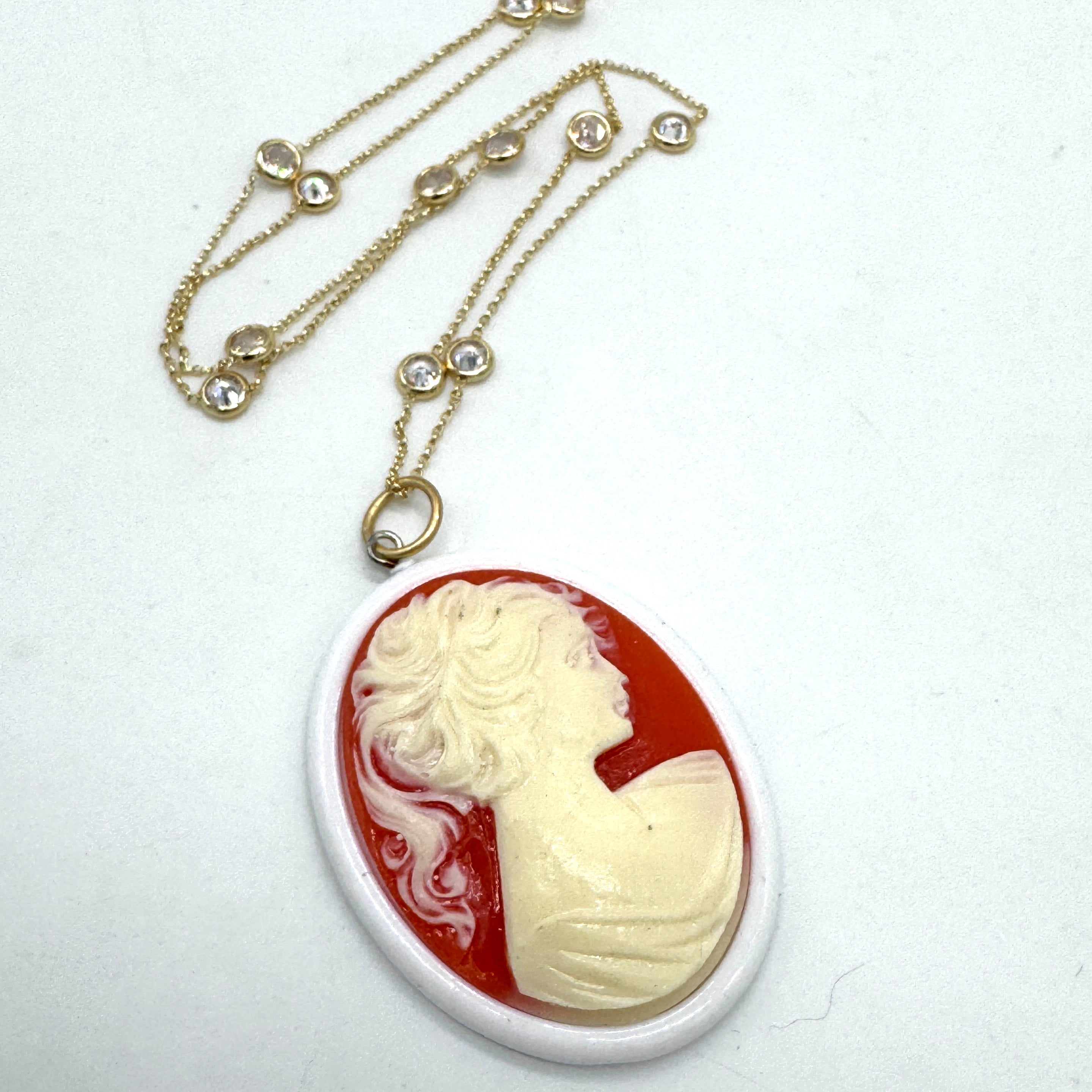 Old Soul Cameo Necklace