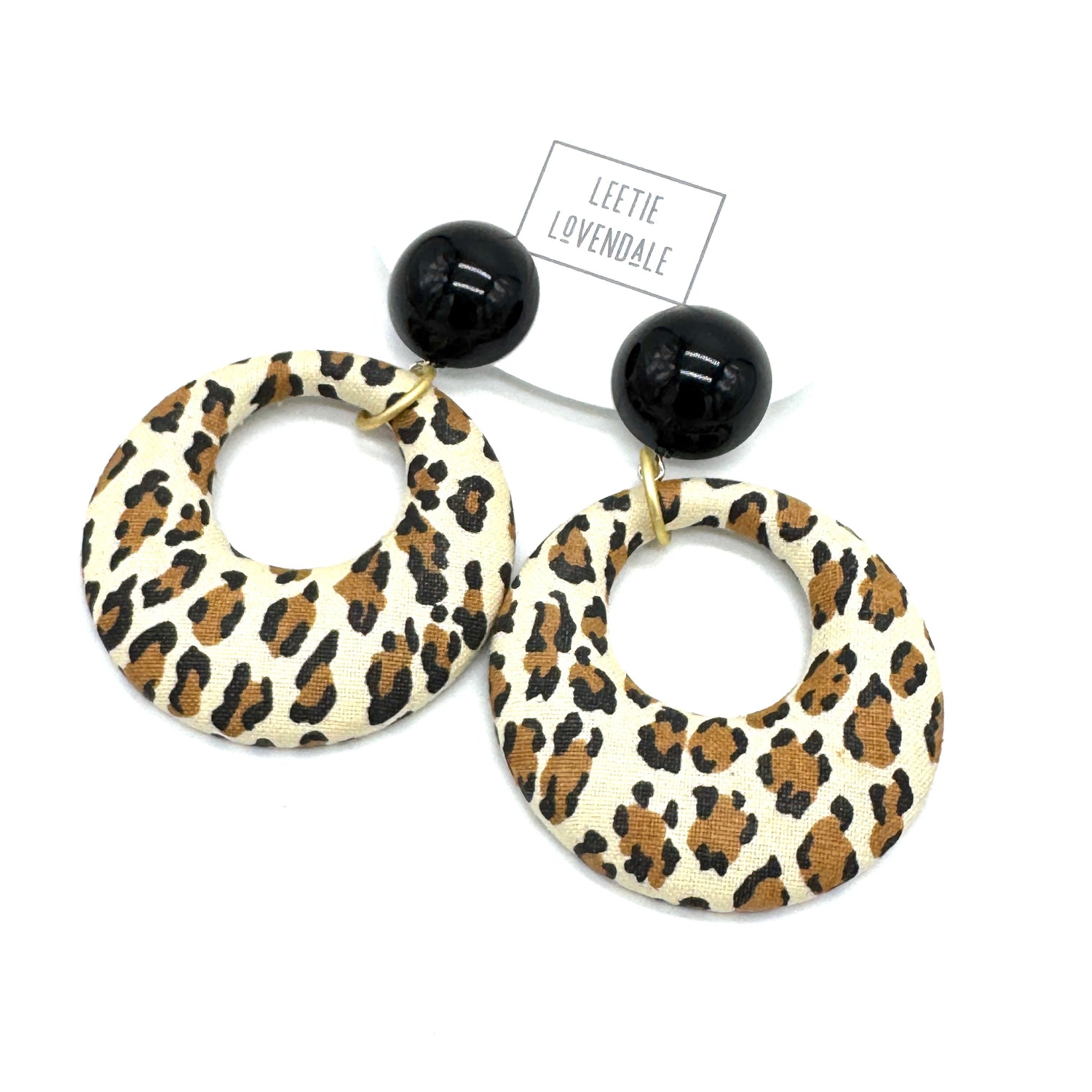 Untamed Donut Drop Earrings