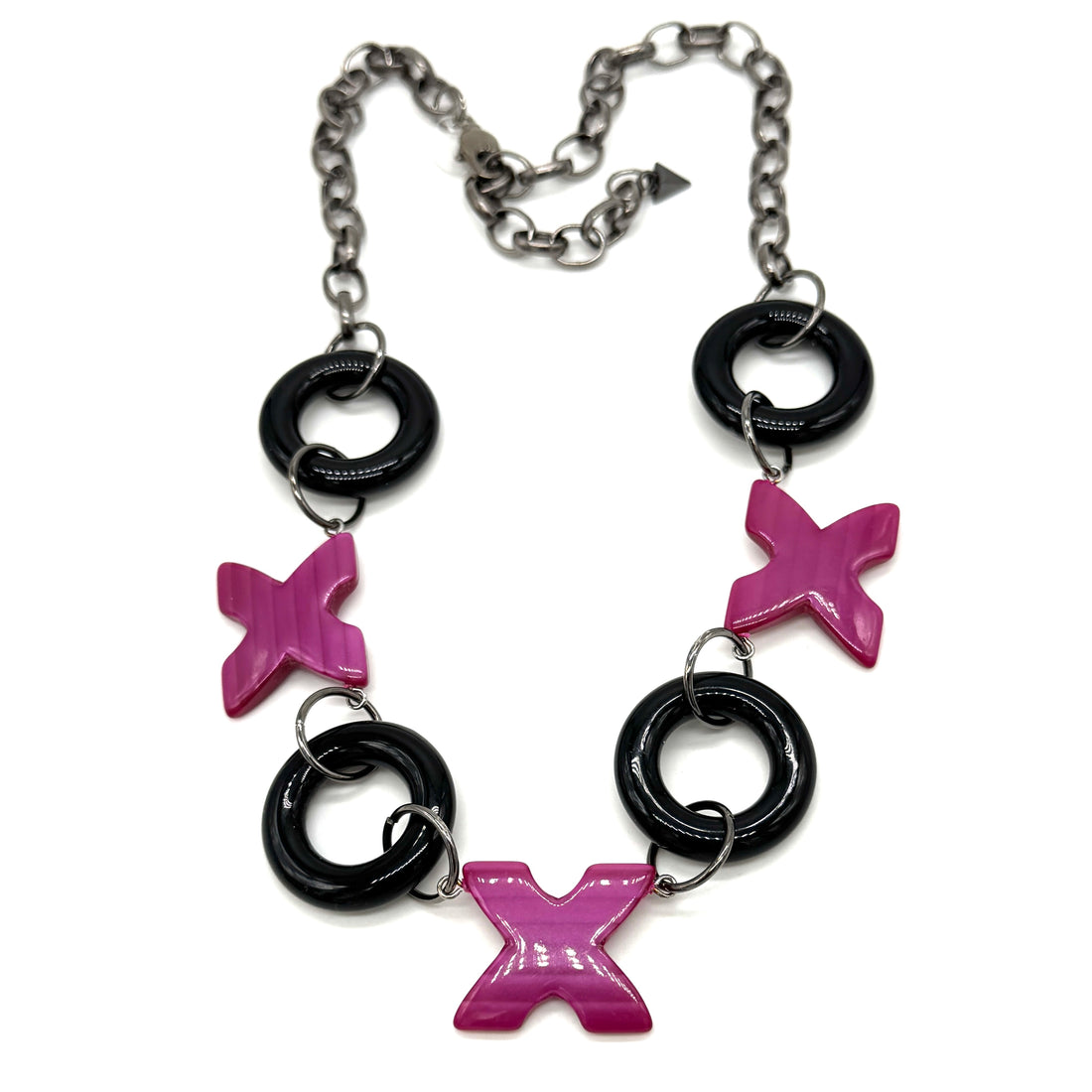 X’s &amp; O’s Station Necklace