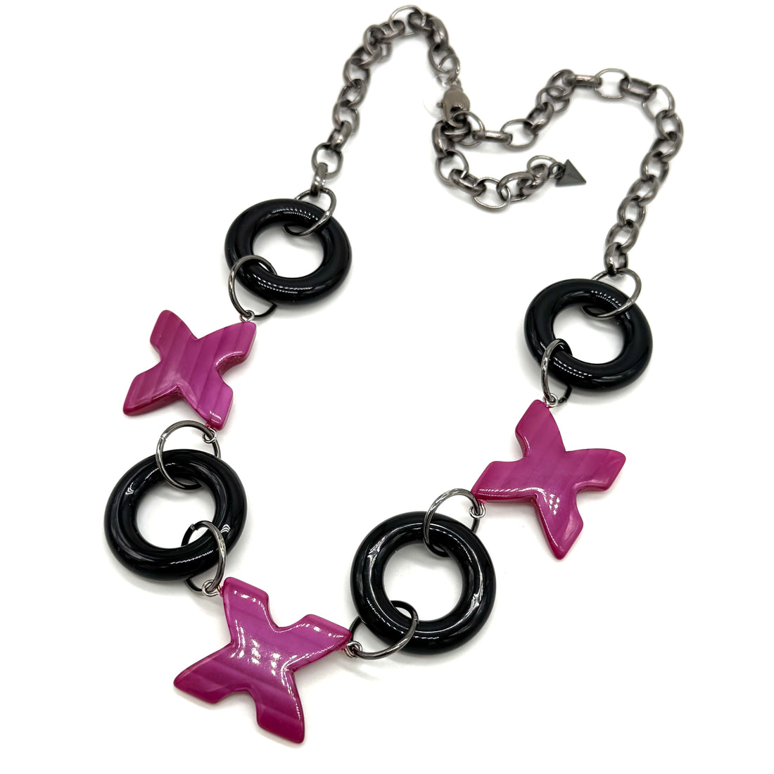 X’s &amp; O’s Station Necklace