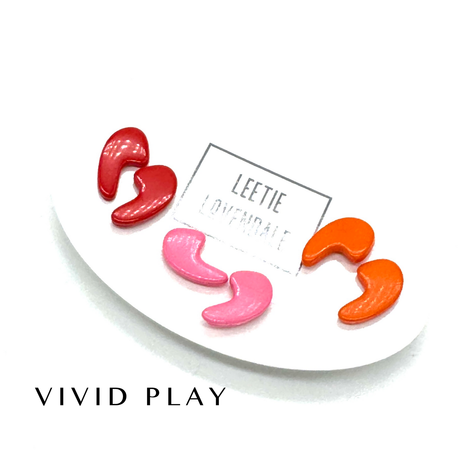 Mod Swish Stud Earrings Set