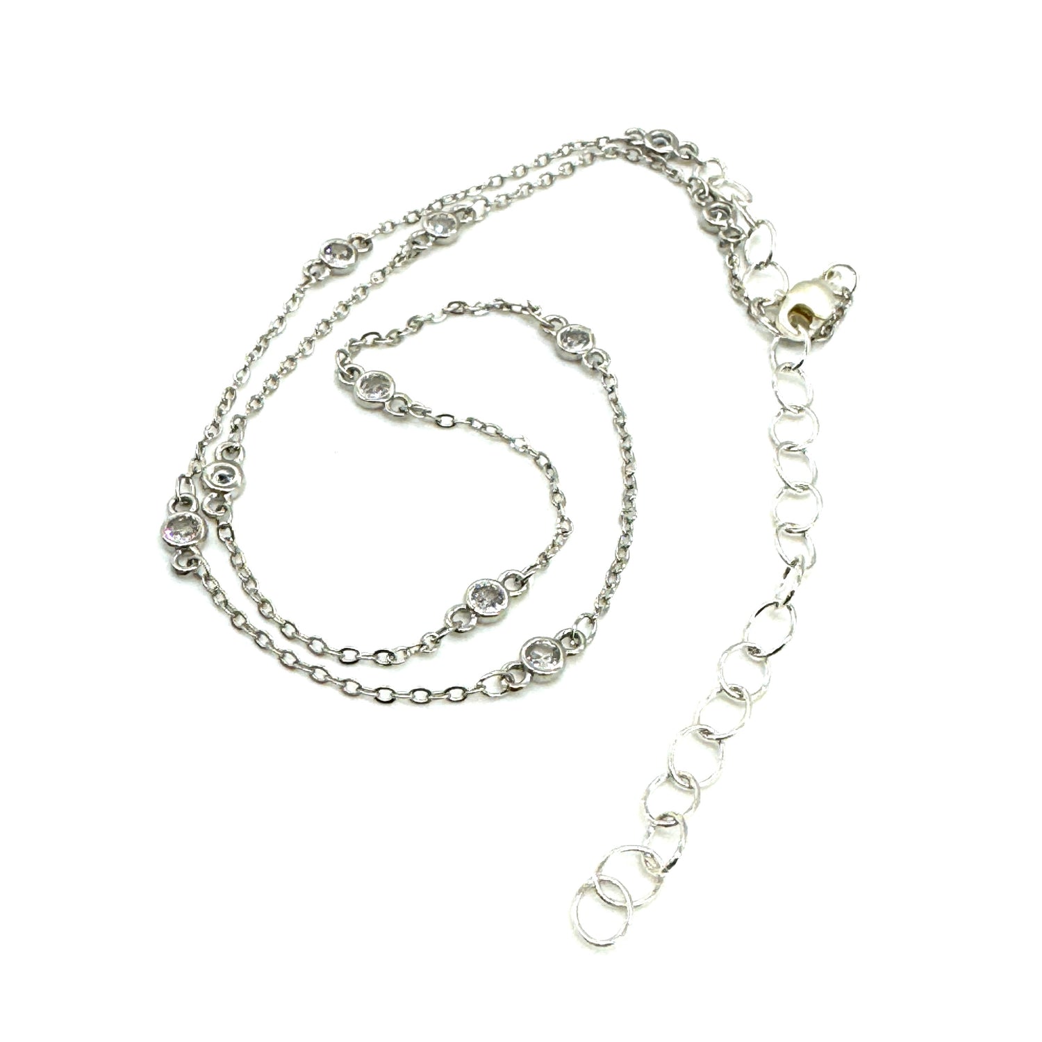 Sweet Petite Sparkle Channel Necklace - 2 lengths