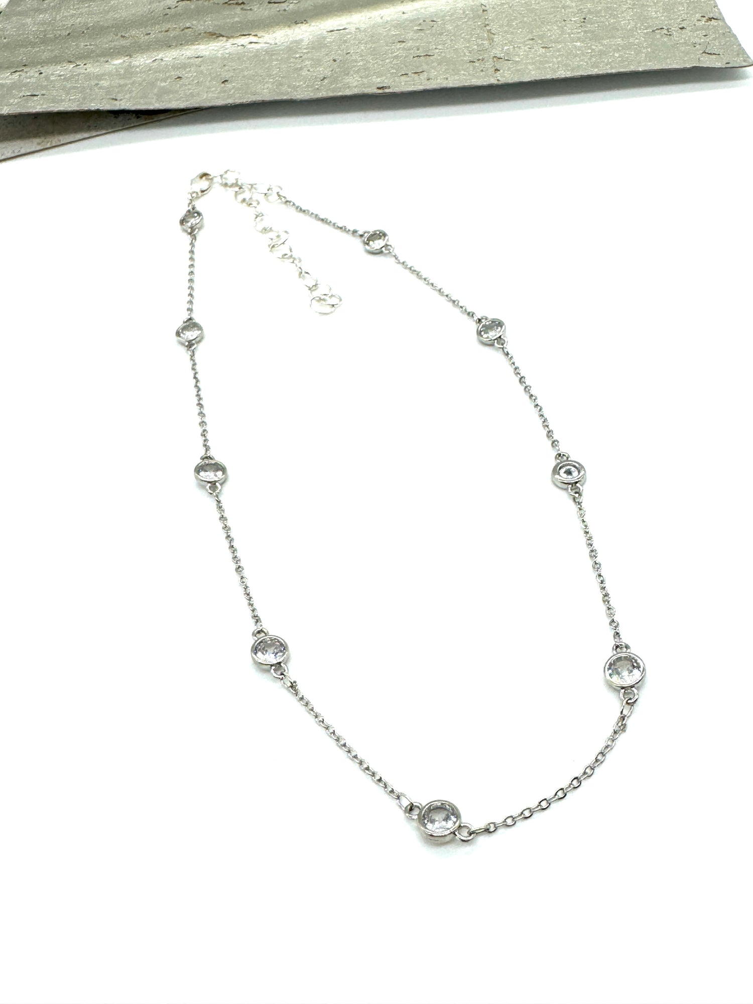 Bling &amp; Sparkle Channel Necklace - 2 lengths