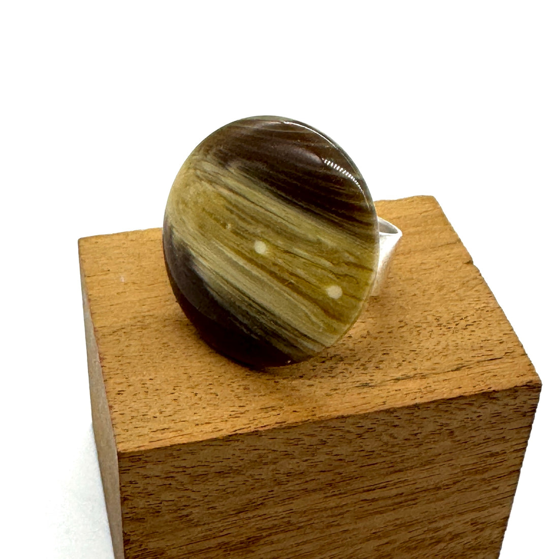 Burl Cocktail Ring