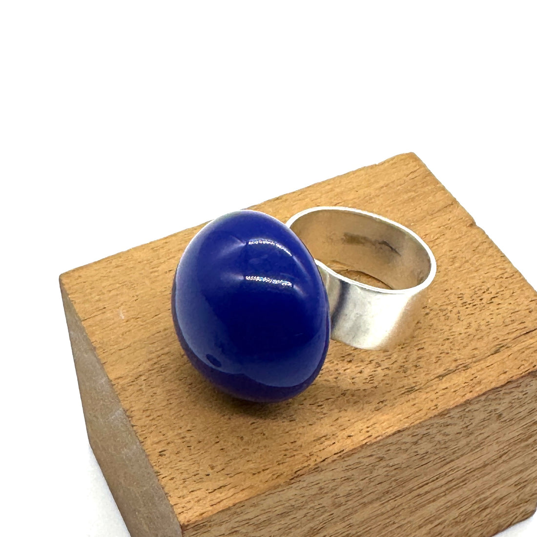 Nautical Navy Cocktail Ring