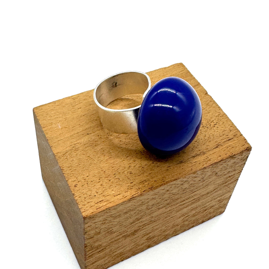 Nautical Navy Cocktail Ring