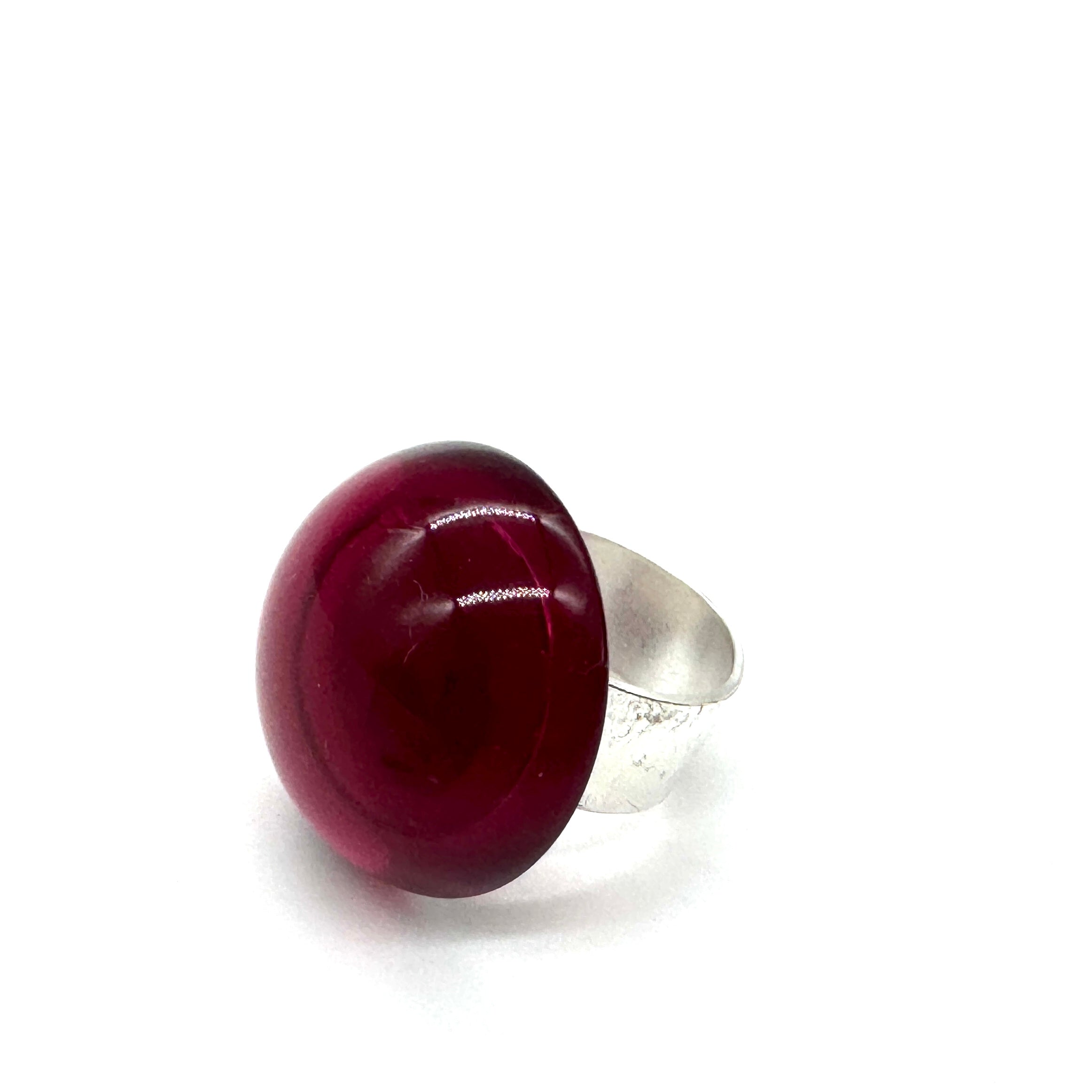 Lollipop Lucite Cocktail Ring