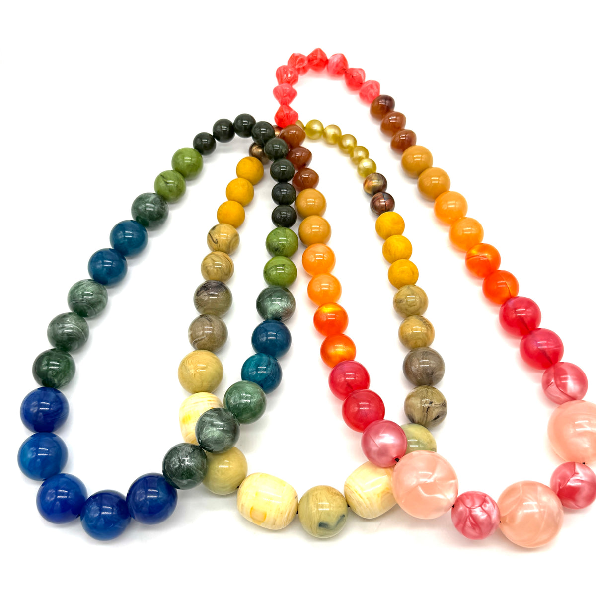 Elemental Energy Stretch Bauble Necklace