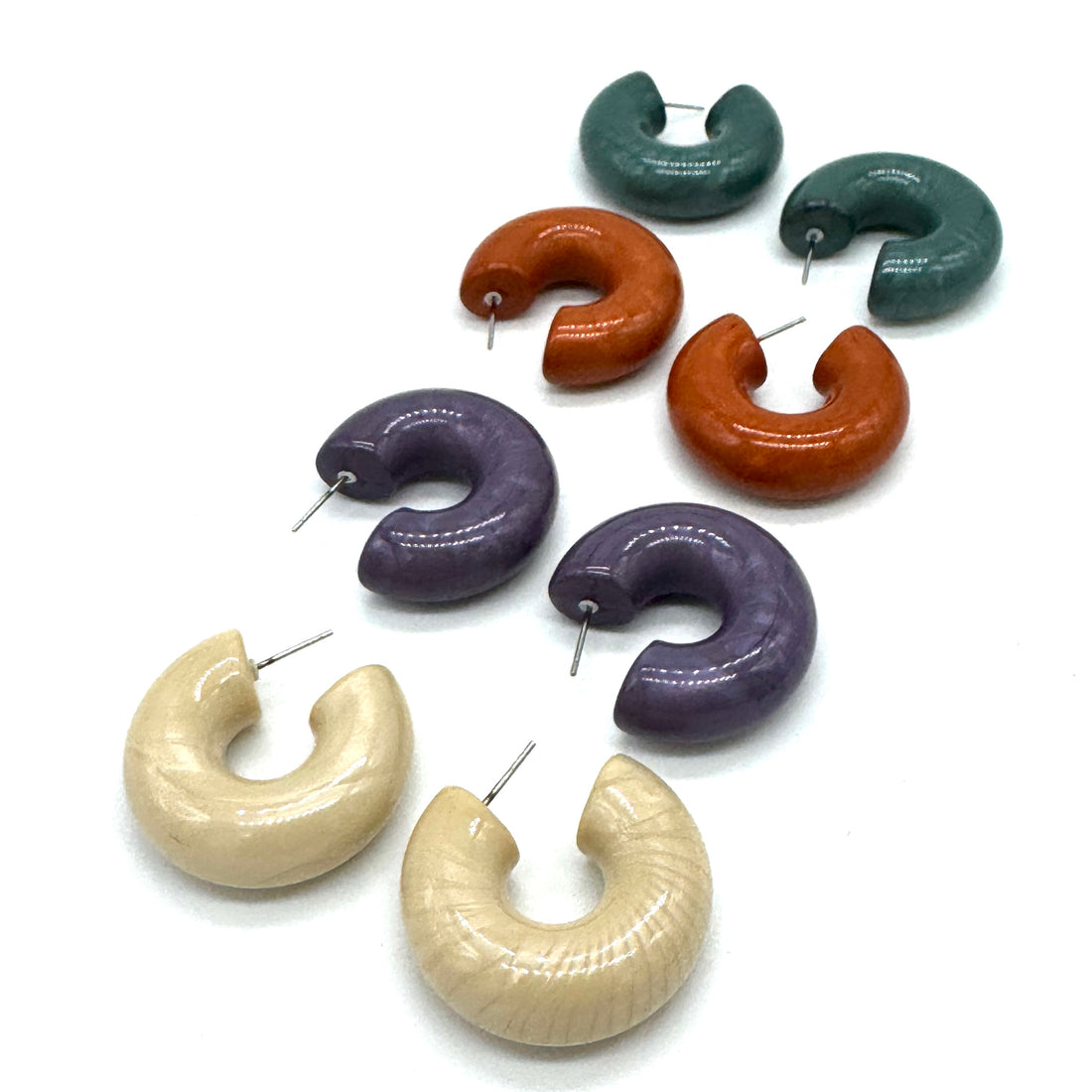 Kuru Kuru Hoop Earrings