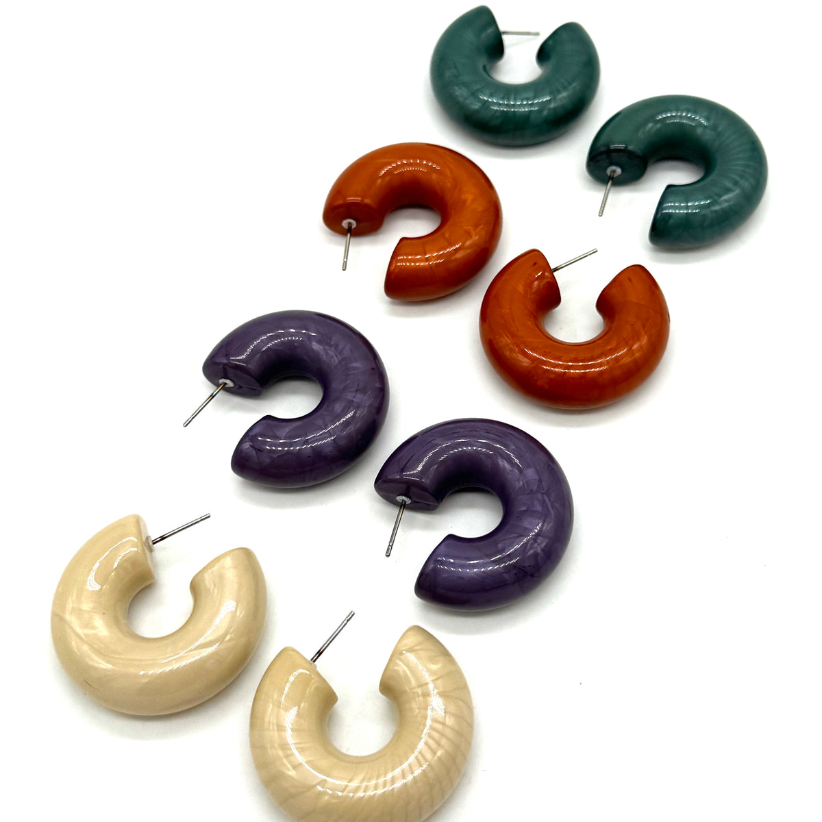 Kuru Kuru Hoop Earrings