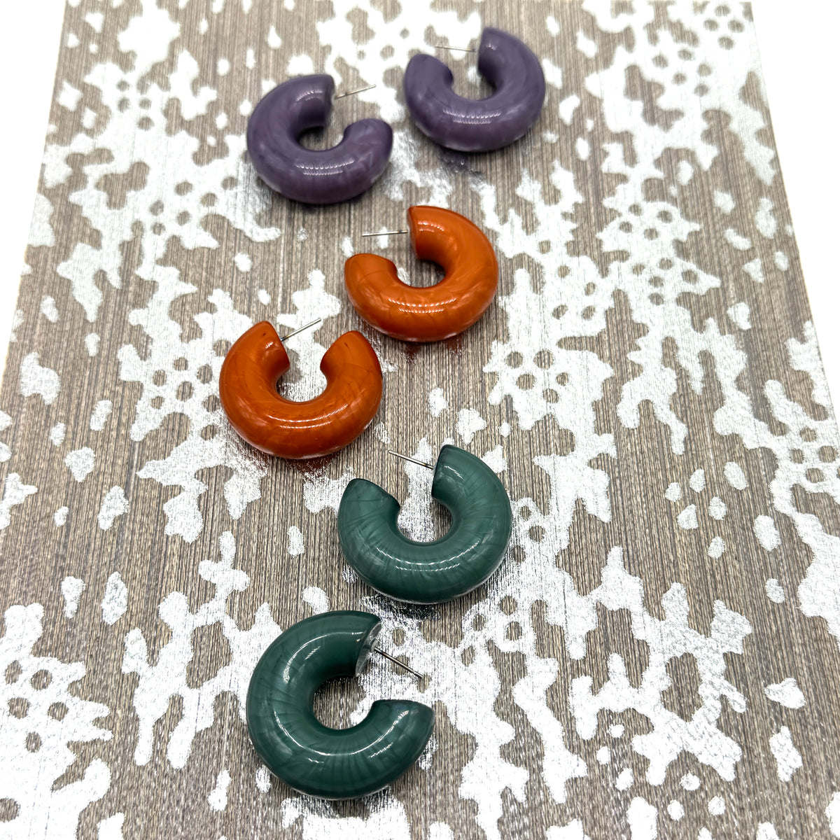 Kuru Kuru Hoop Earrings