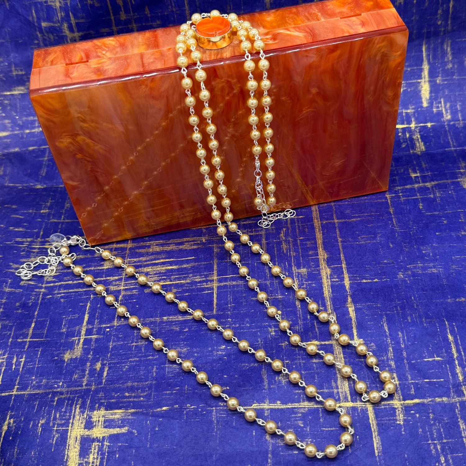 Daily Ritual Pearl Necklace - Gold 6mm