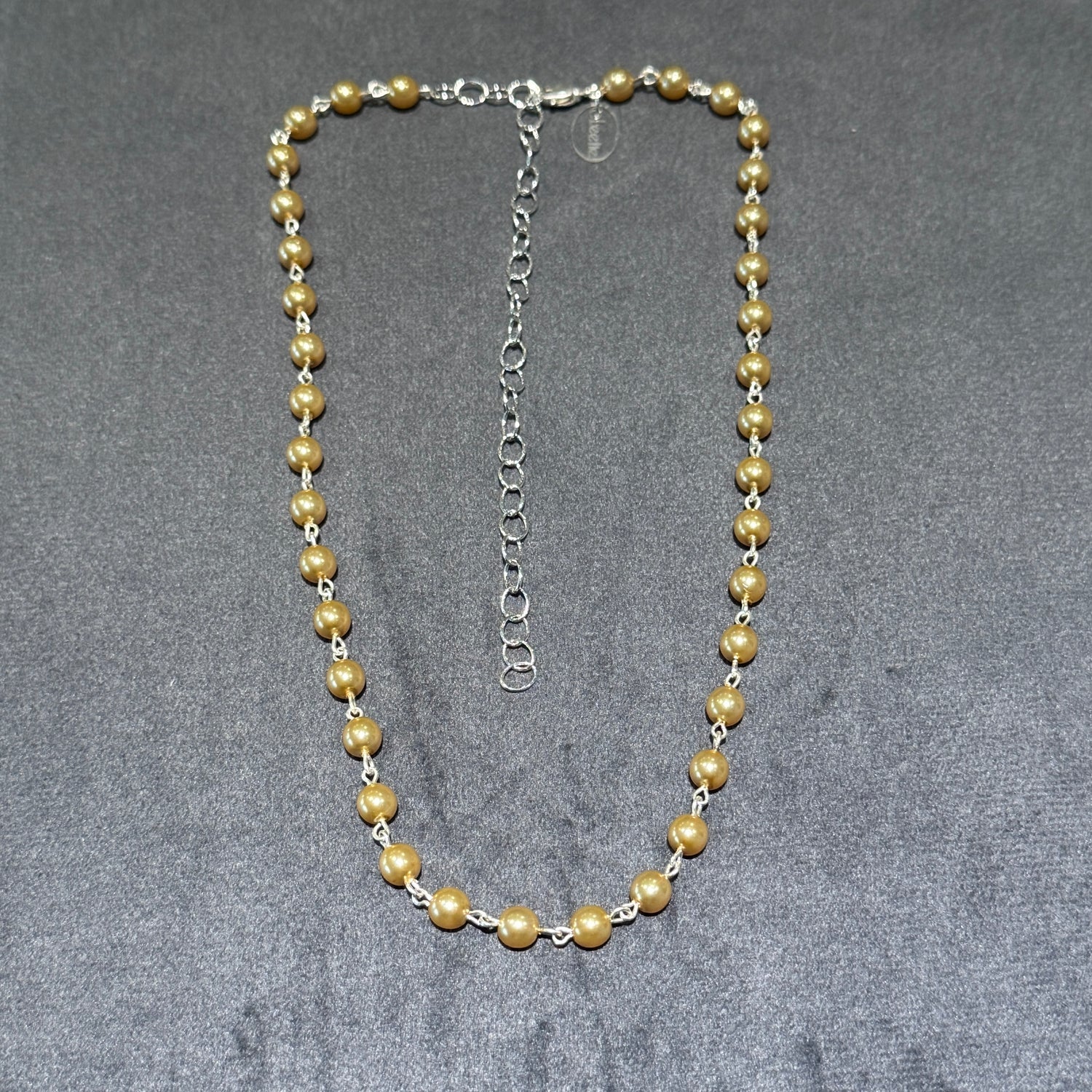 Daily Ritual Pearl Necklace - Gold 6mm