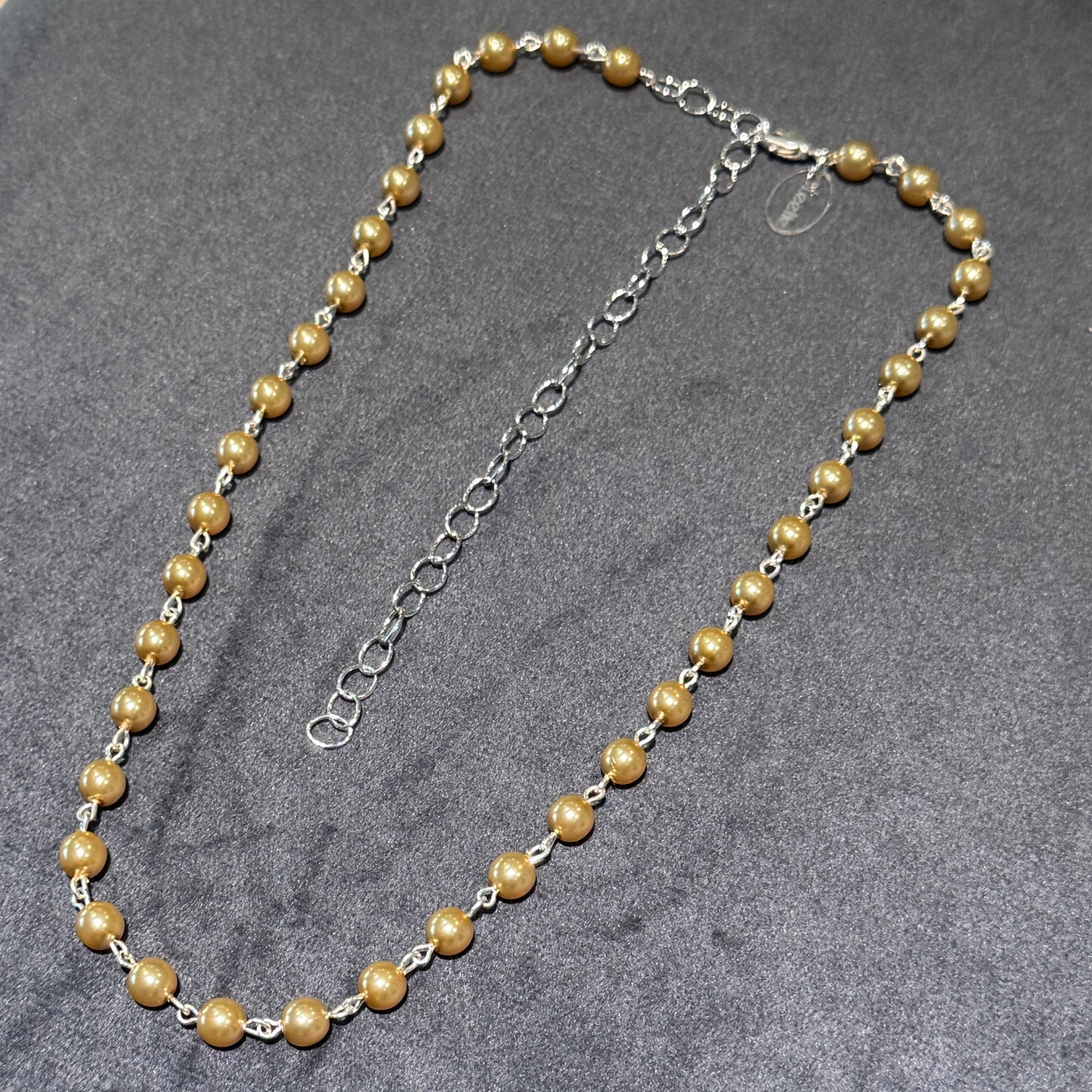 Daily Ritual Pearl Necklace - Gold 6mm