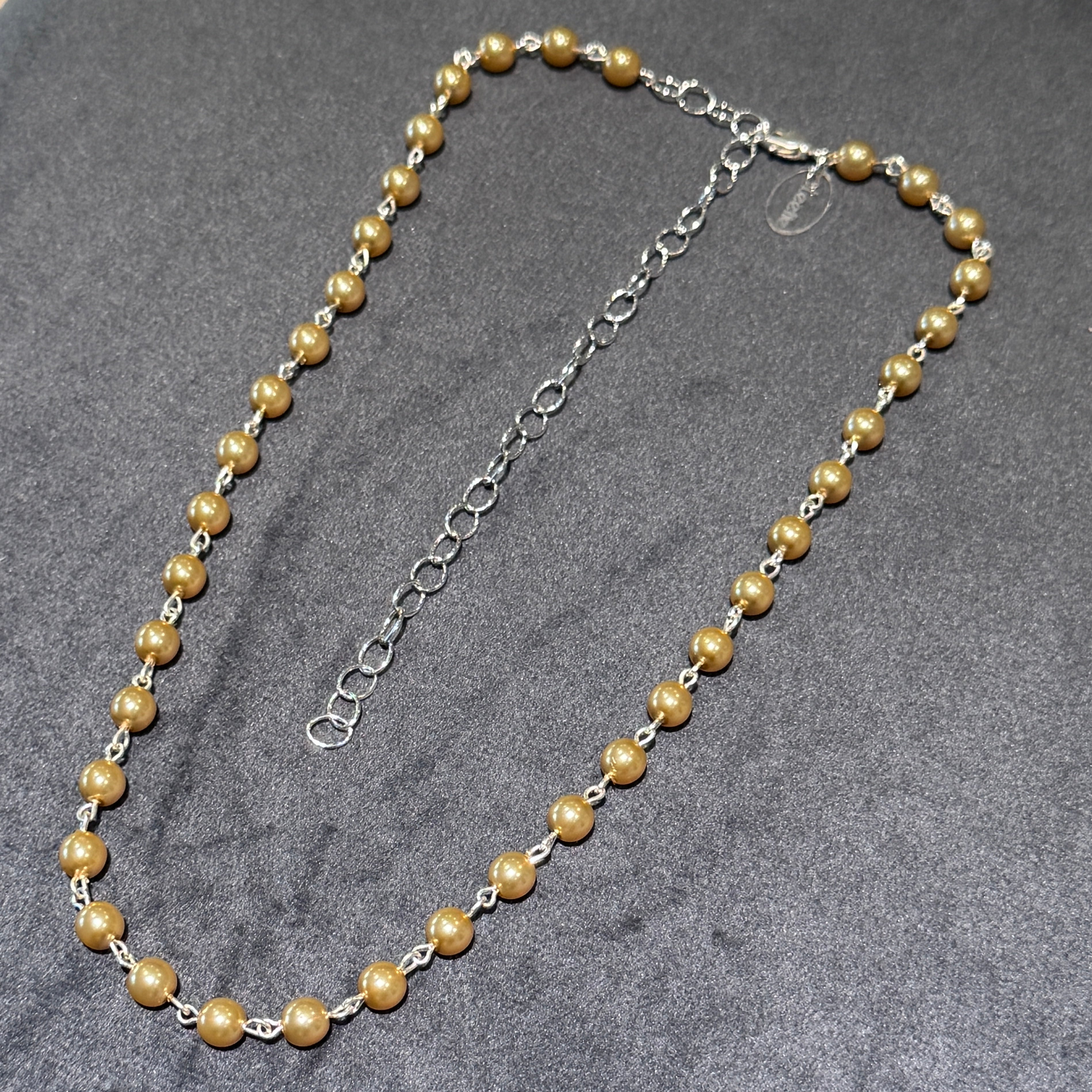 Daily Ritual Pearl Necklace - Gold 6mm