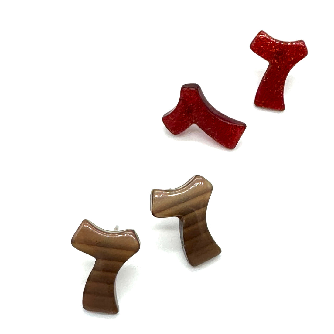 Lucky 7 Moonglow Stud Earrings