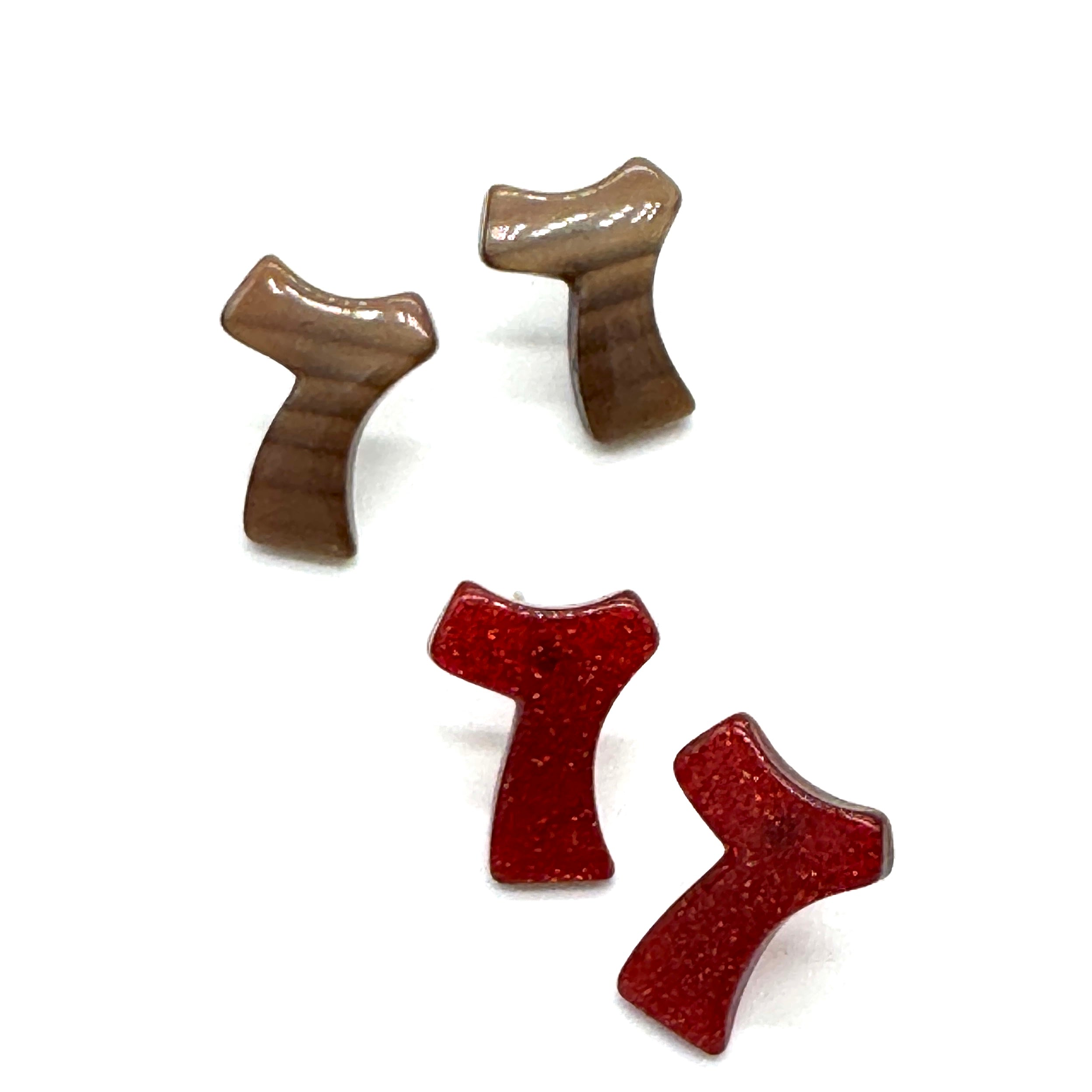 Lucky 7 Moonglow Stud Earrings