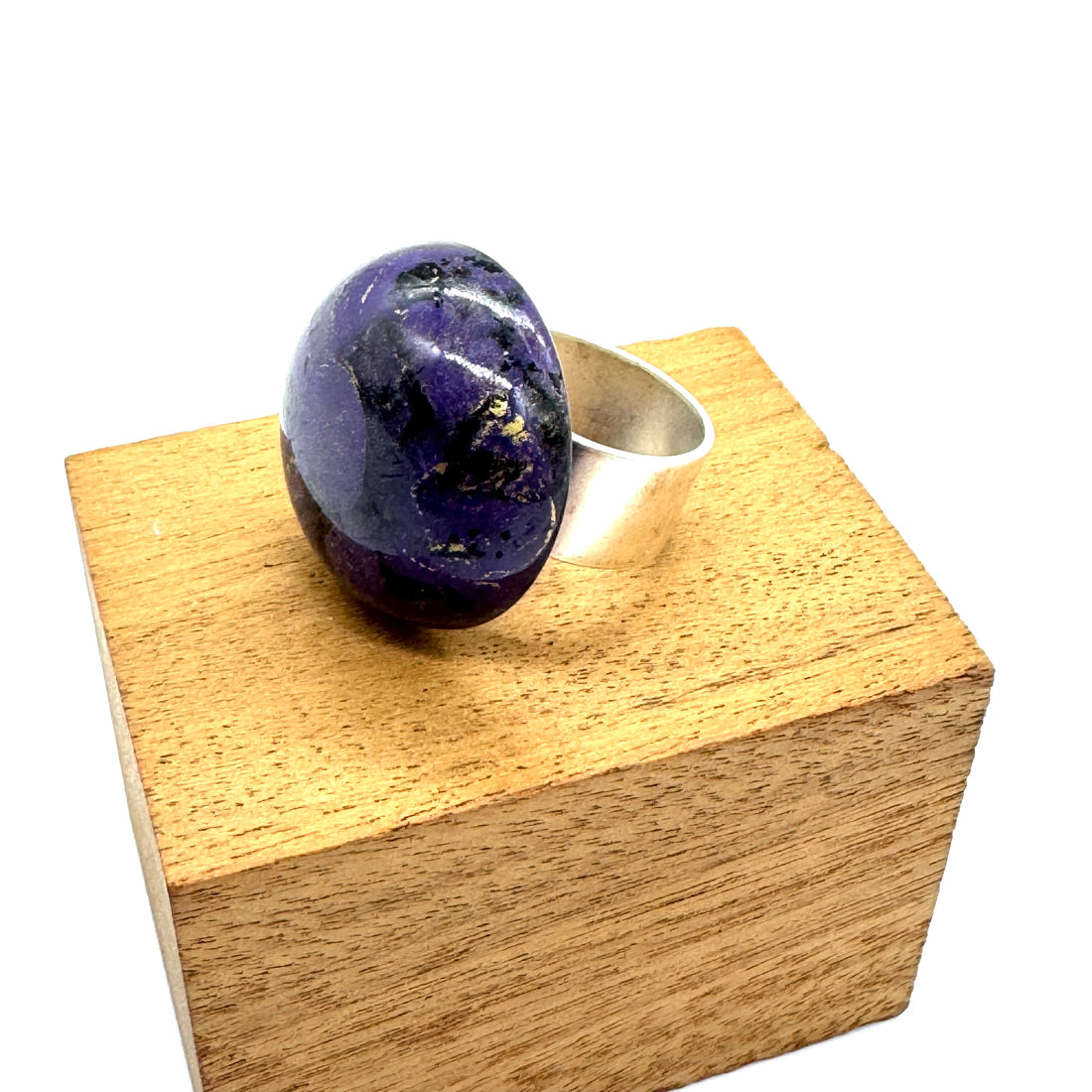 Purple Mystical Cocktail Ring