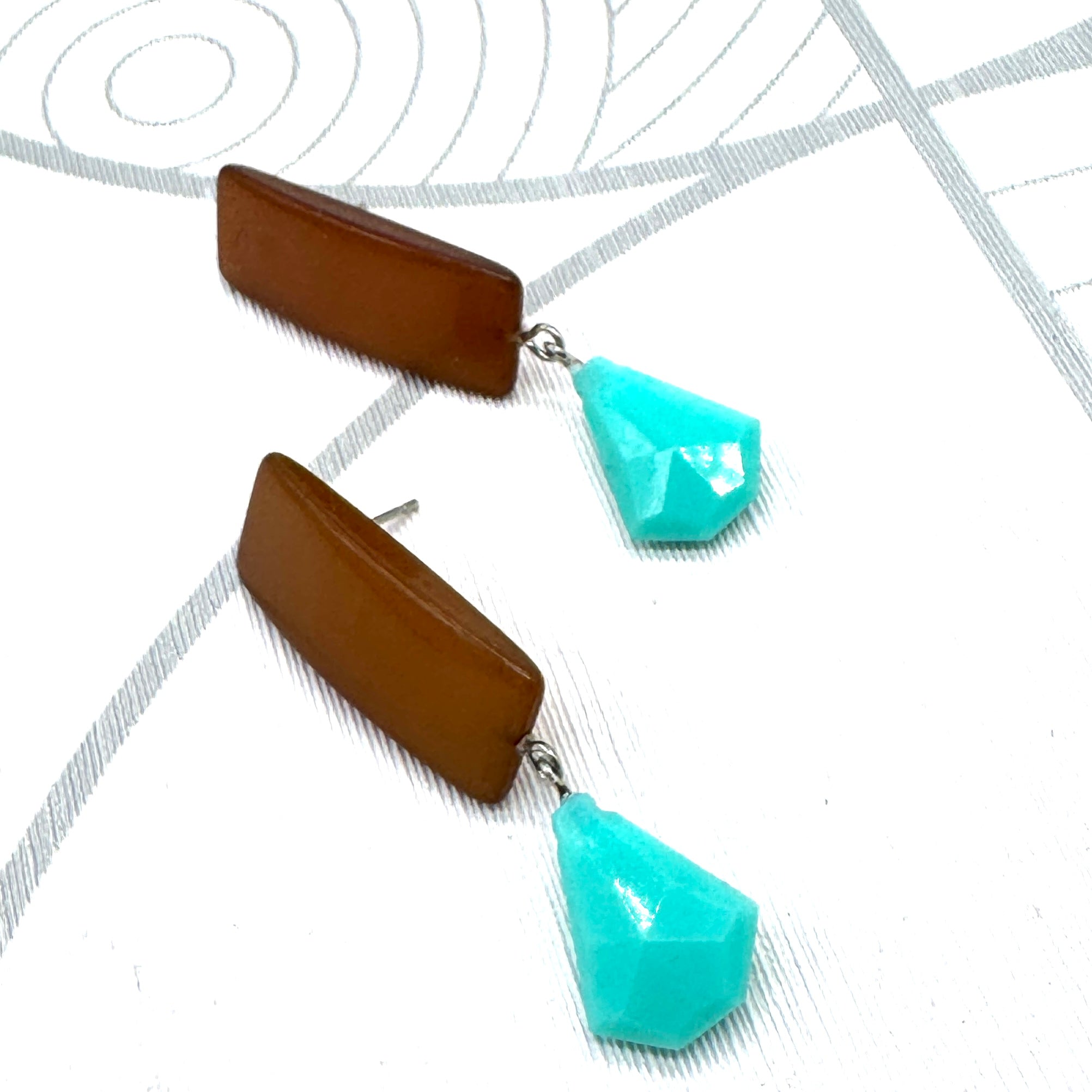 Canyon Glow Drop Earrings