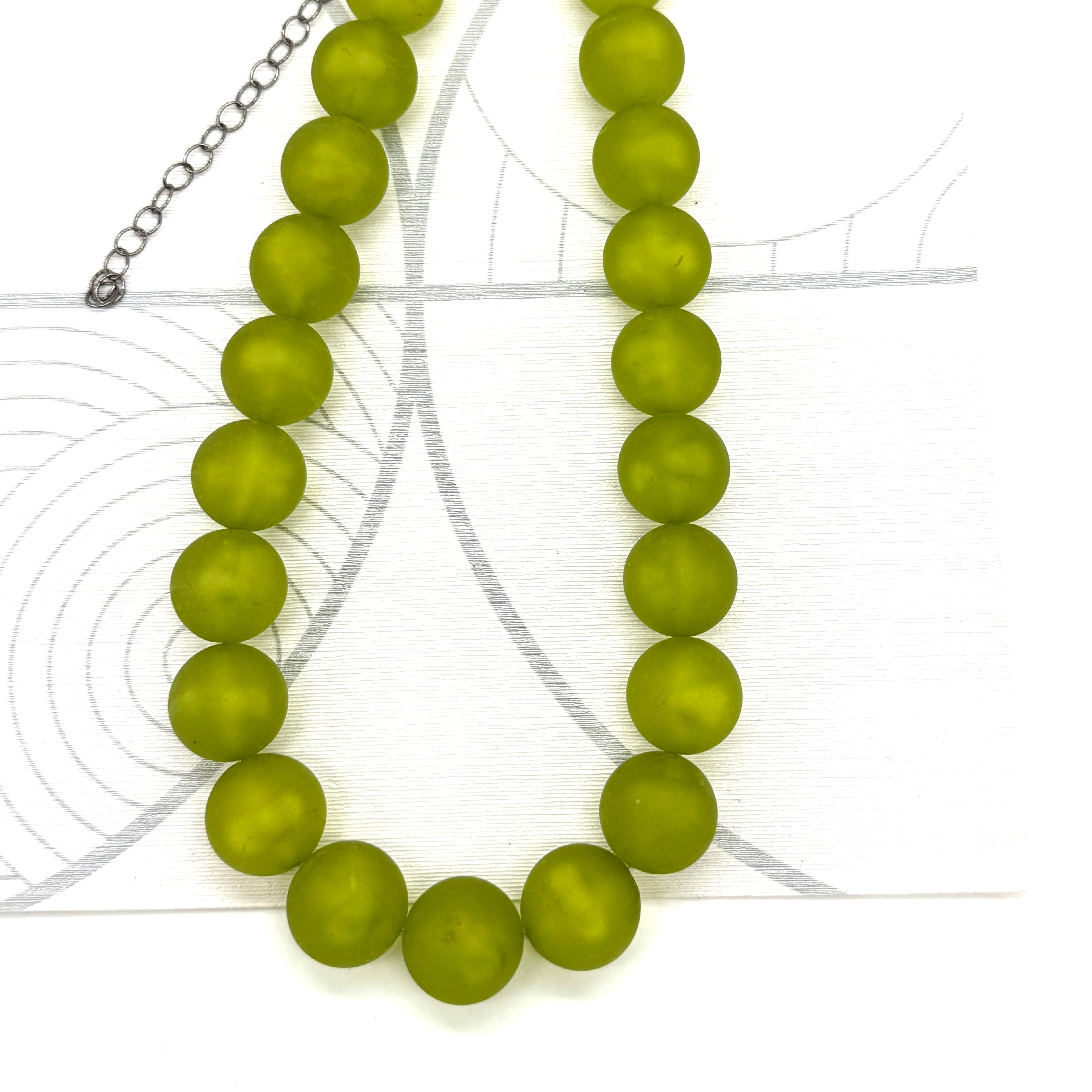 Moss Frost Marco Necklace