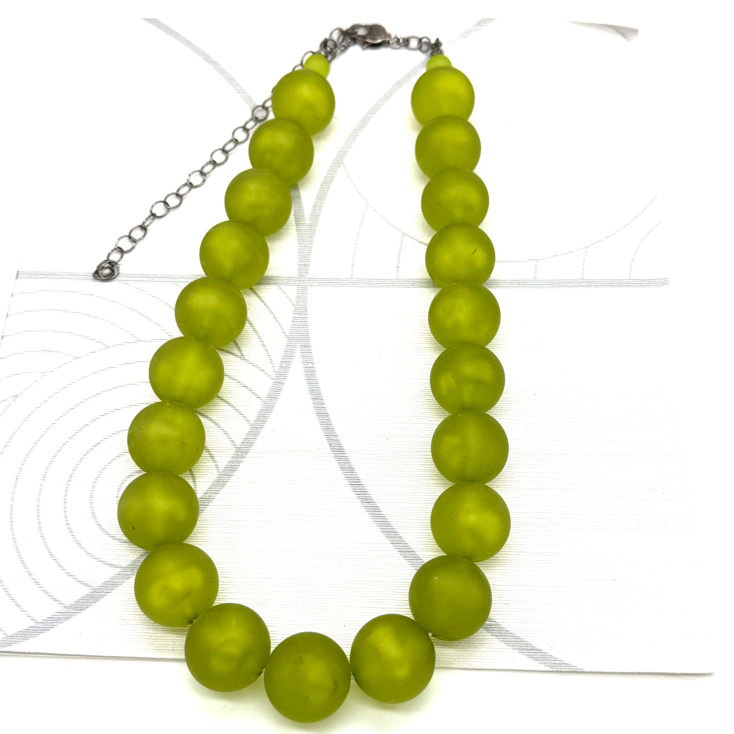 Moss Frost Marco Necklace