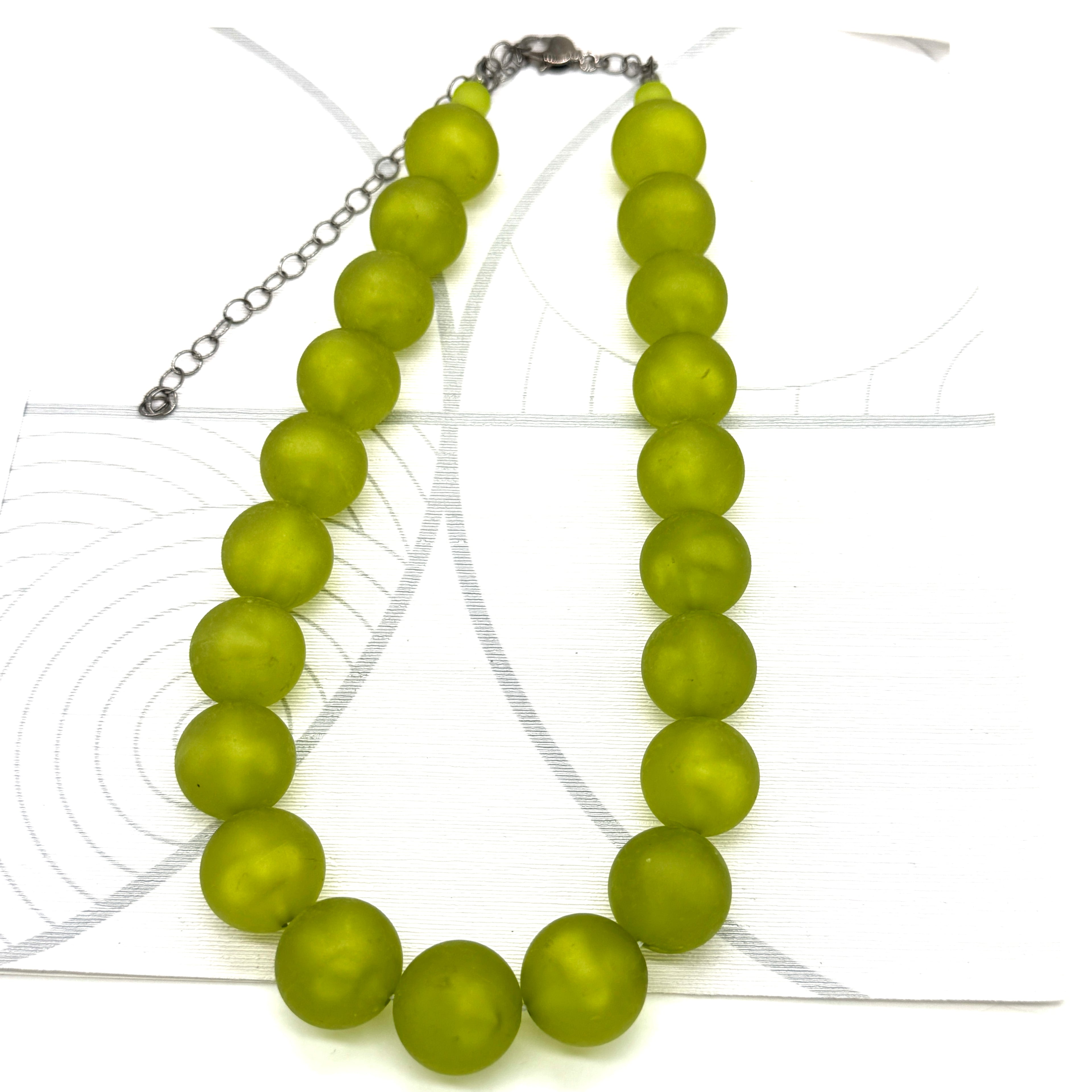 Moss Frost Marco Necklace