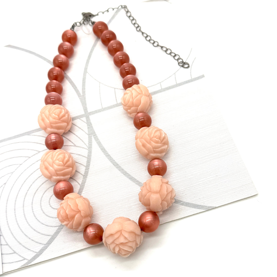 Rosy Disposition Marco Necklace