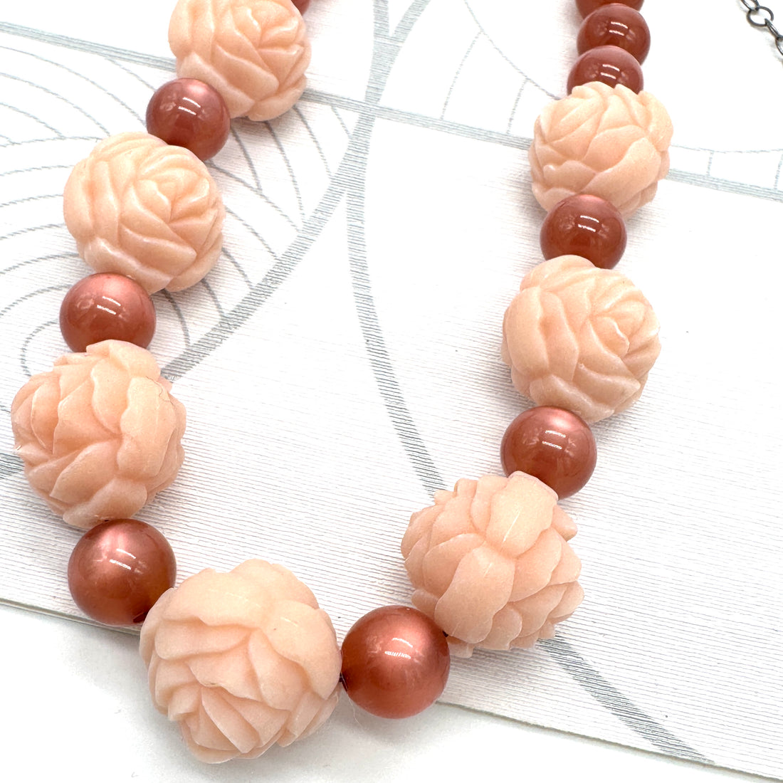 Rosy Disposition Marco Necklace
