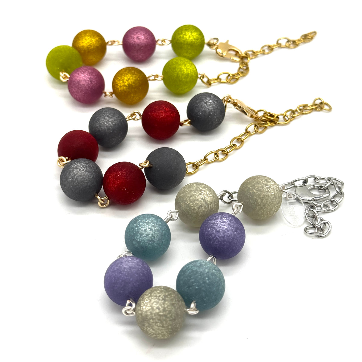 Italian Ice Glitter Bracelets