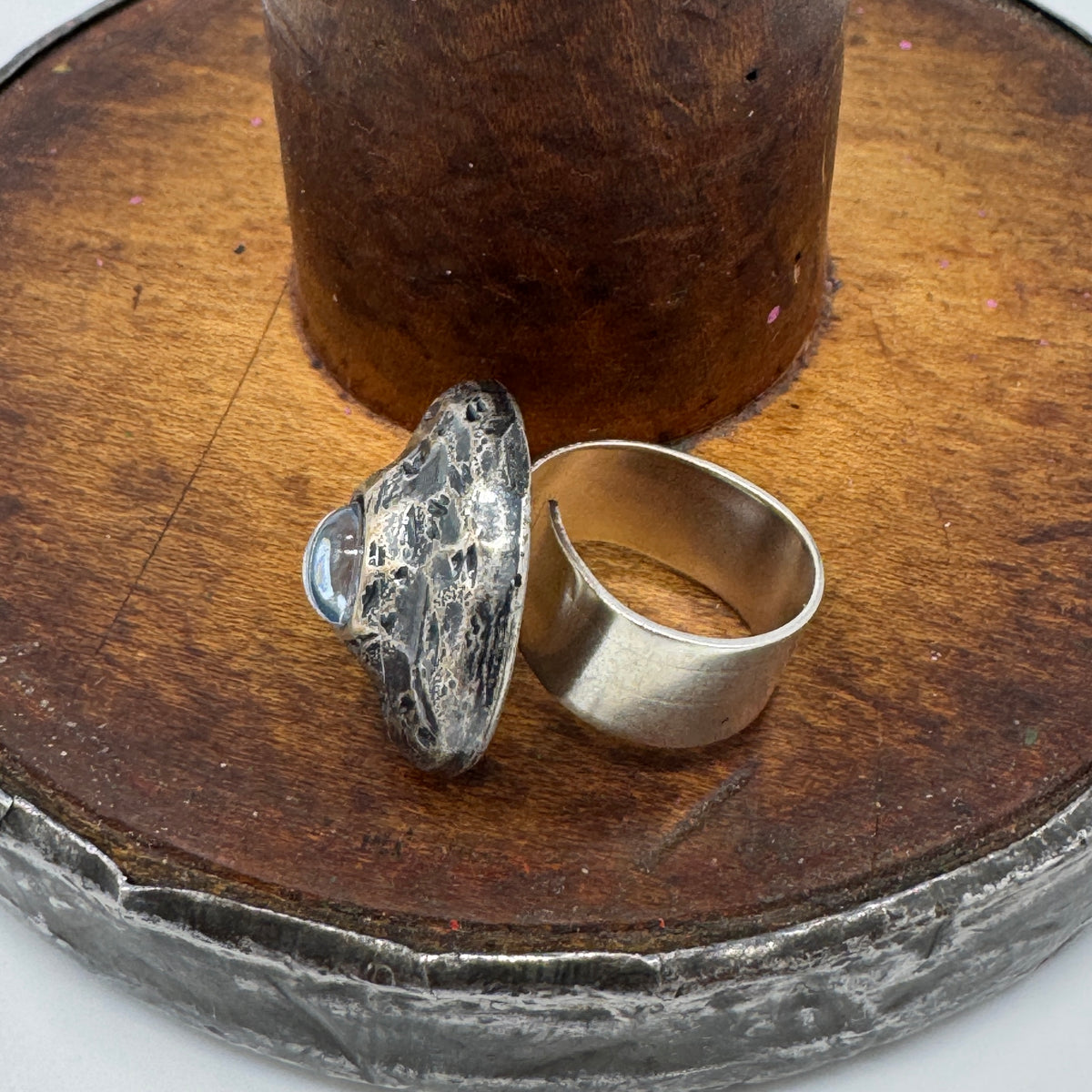 Lunar Relic Cocktail Ring