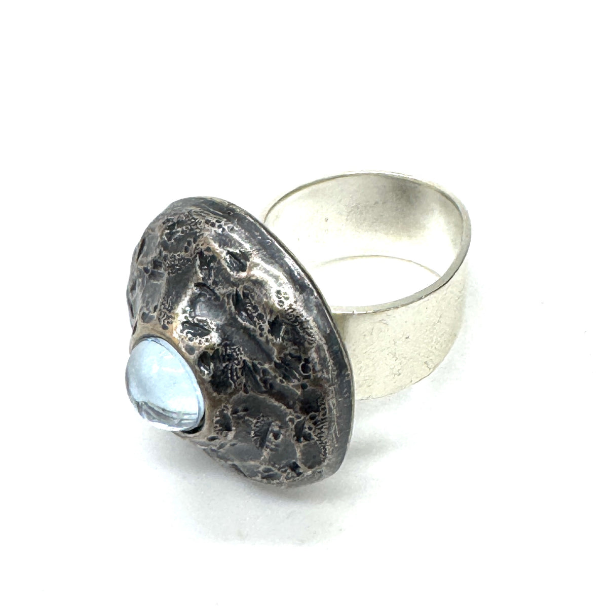 Lunar Relic Cocktail Ring