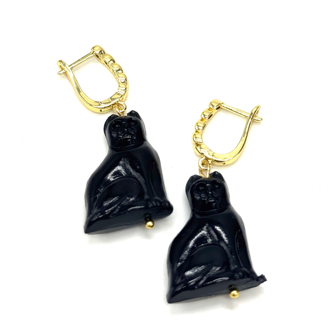 Black Cat Magic Earrings