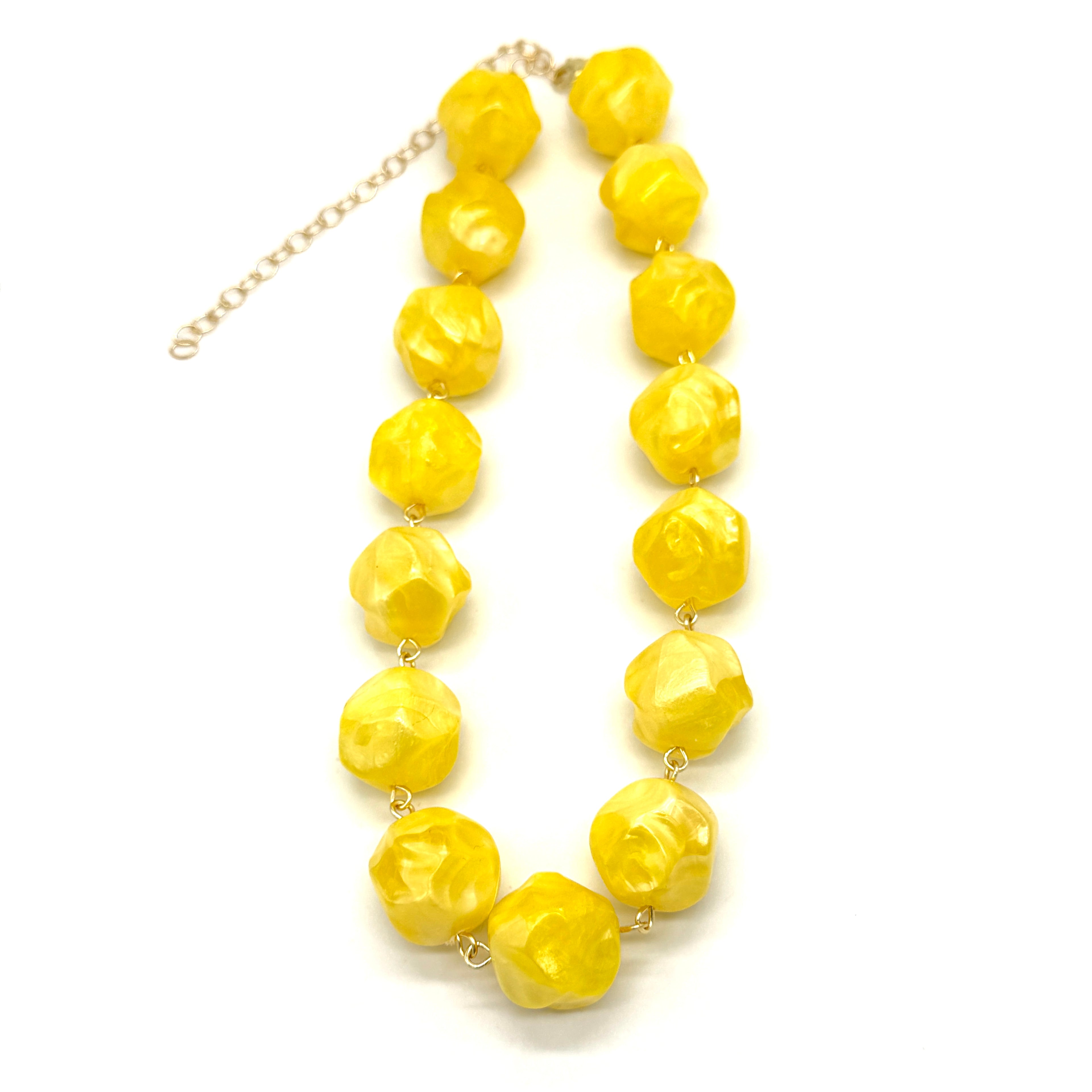 Buttercream Nugget Amelia Necklace