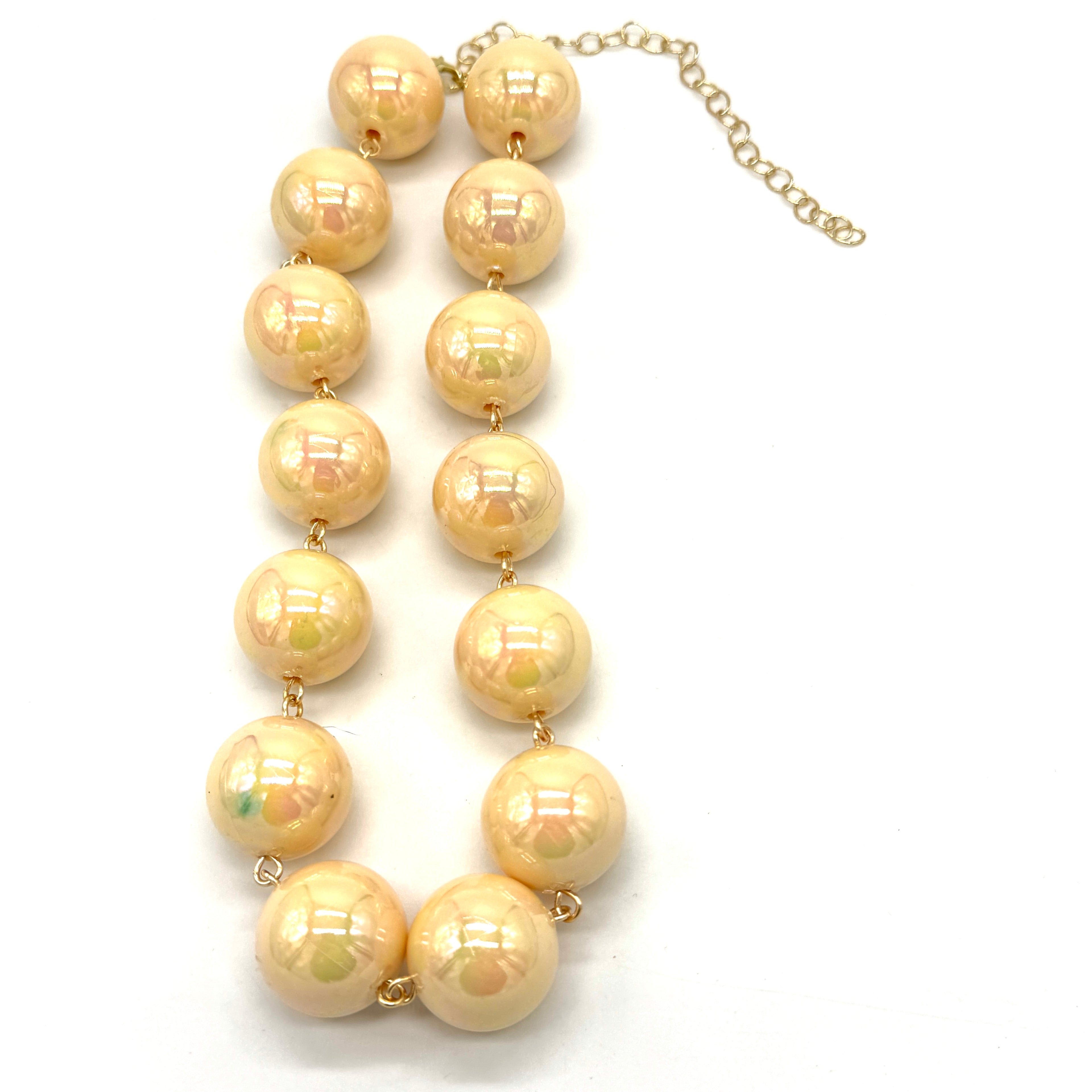 Cream Aurora Amelia Necklace