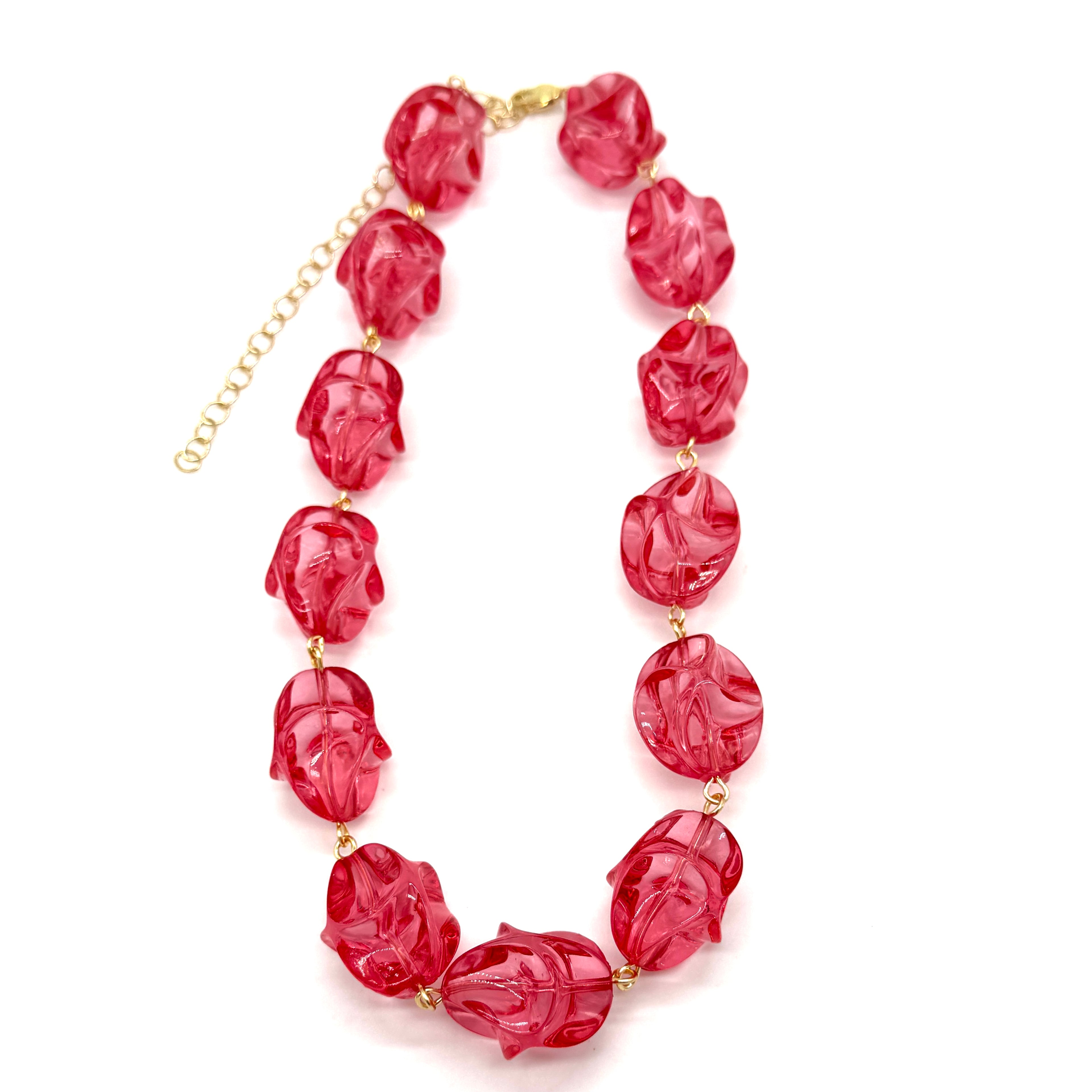 Rosewater Nugget Amelia Necklace