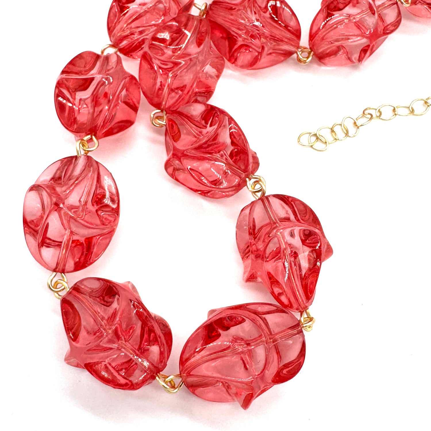 Rosewater Nugget Amelia Necklace