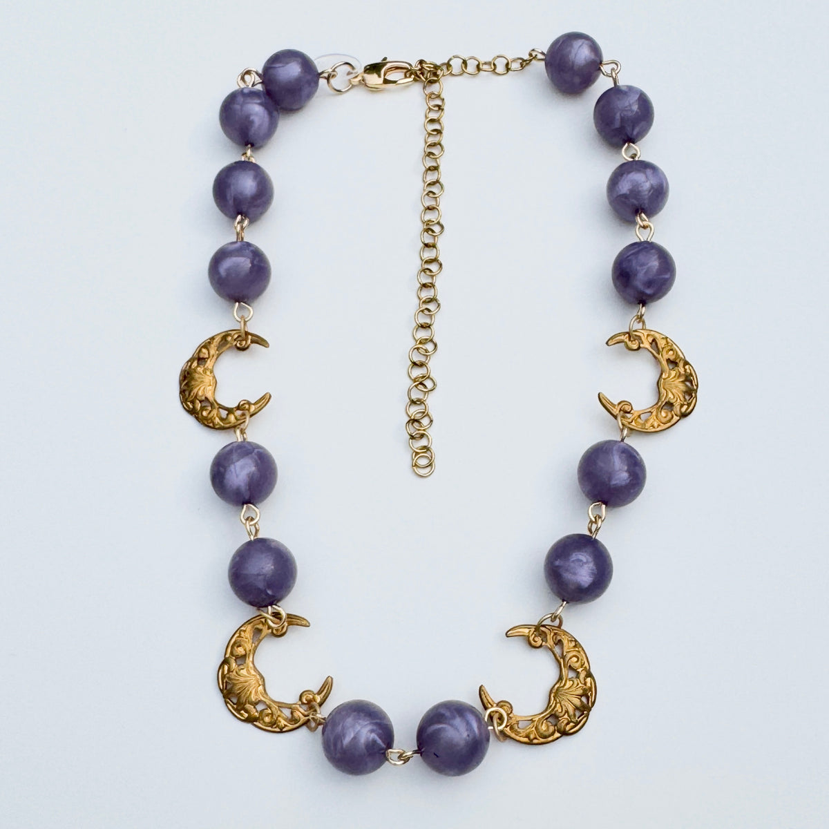 Once in a Purple Moon Necklace