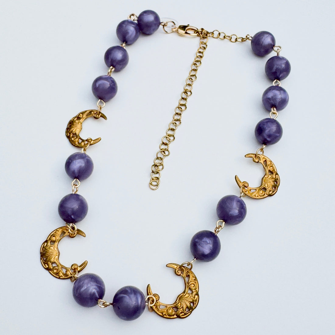 Once in a Purple Moon Necklace