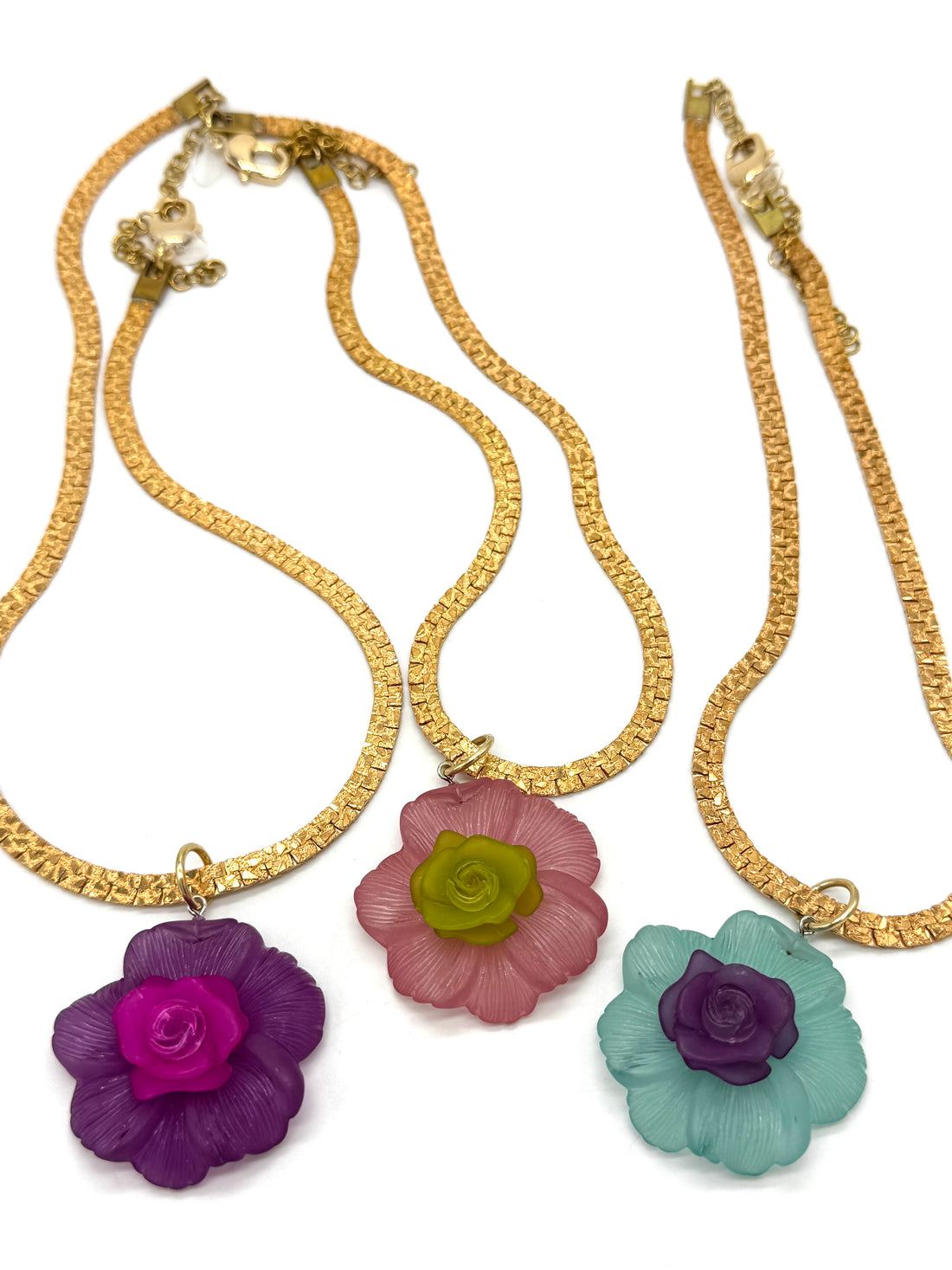 Romantic Garden Pebble Chain Necklace - PRE-ORDER- Ships early Feb